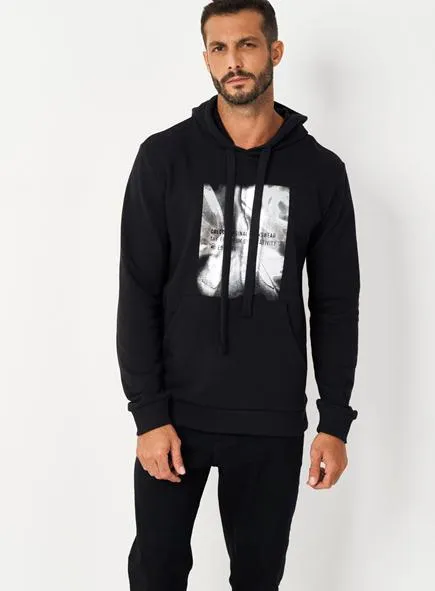 Blusão Moletom Com Capuz