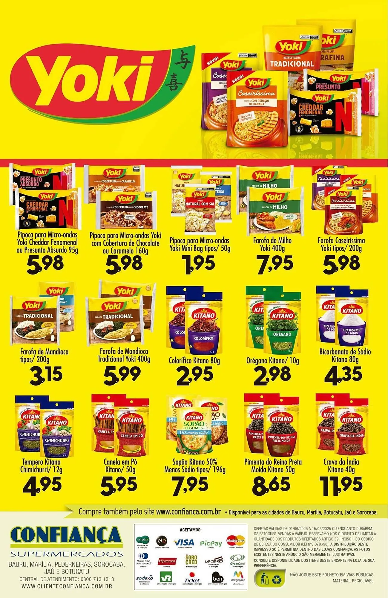 Encarte de Catálogo Confiança Supermercados 1 de junho até 15 de junho 2025 - Pagina 2