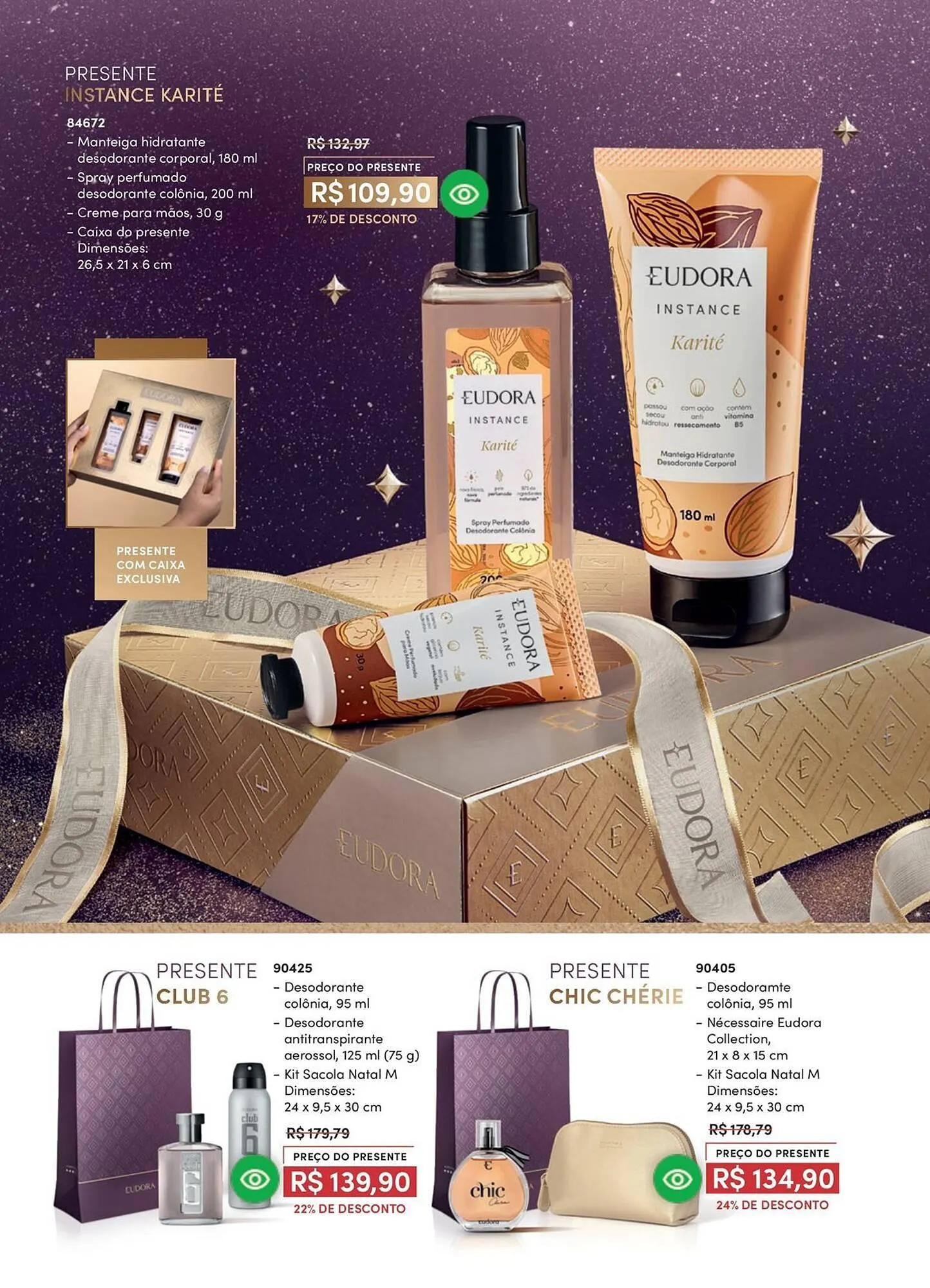 Encarte de Catálogo Eudora 27 de novembro até 27 de dezembro 2025 - Pagina 44