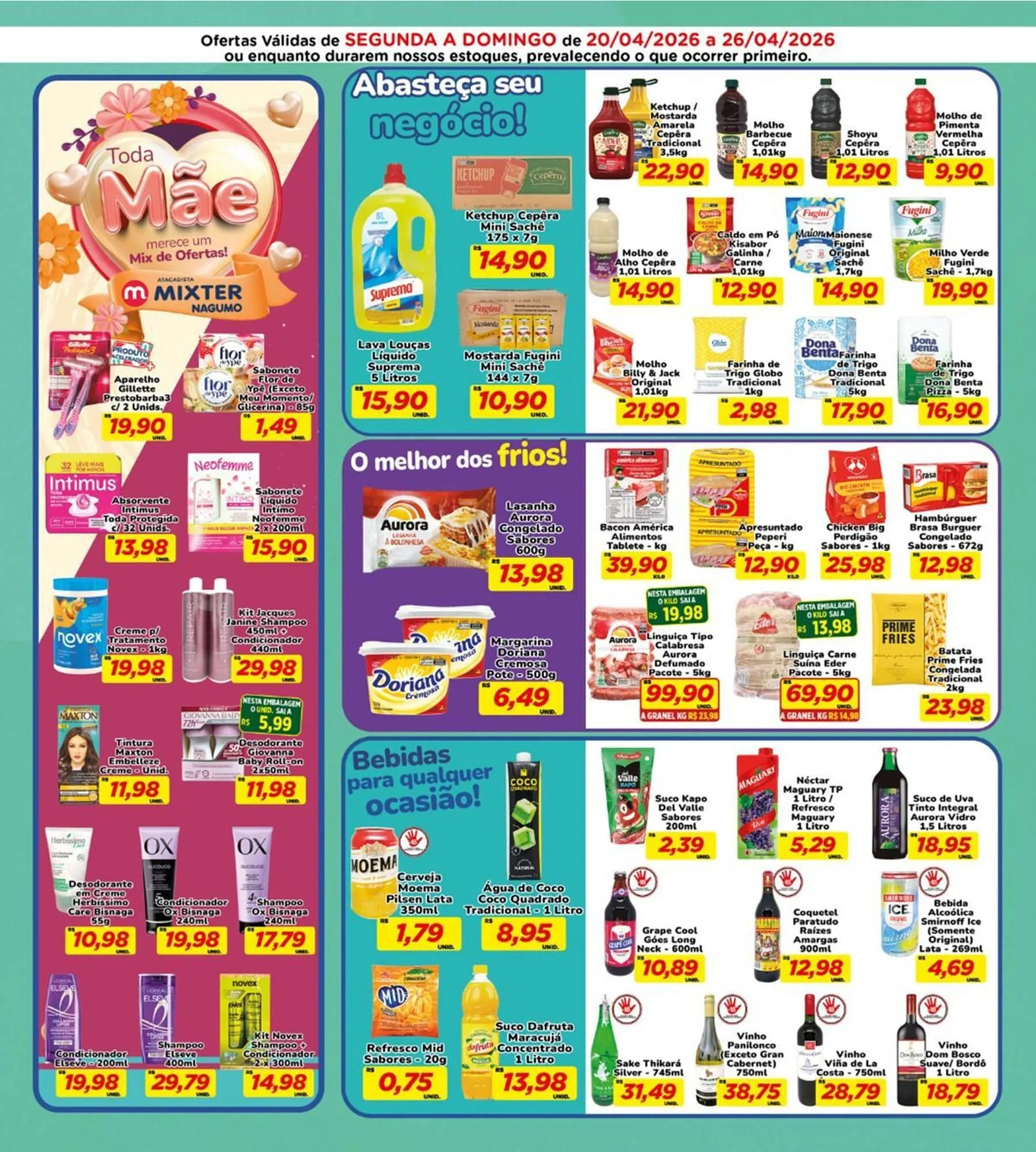 Encarte de Folheto Nagumo 20 de abril até 26 de abril 2026 - Pagina 2