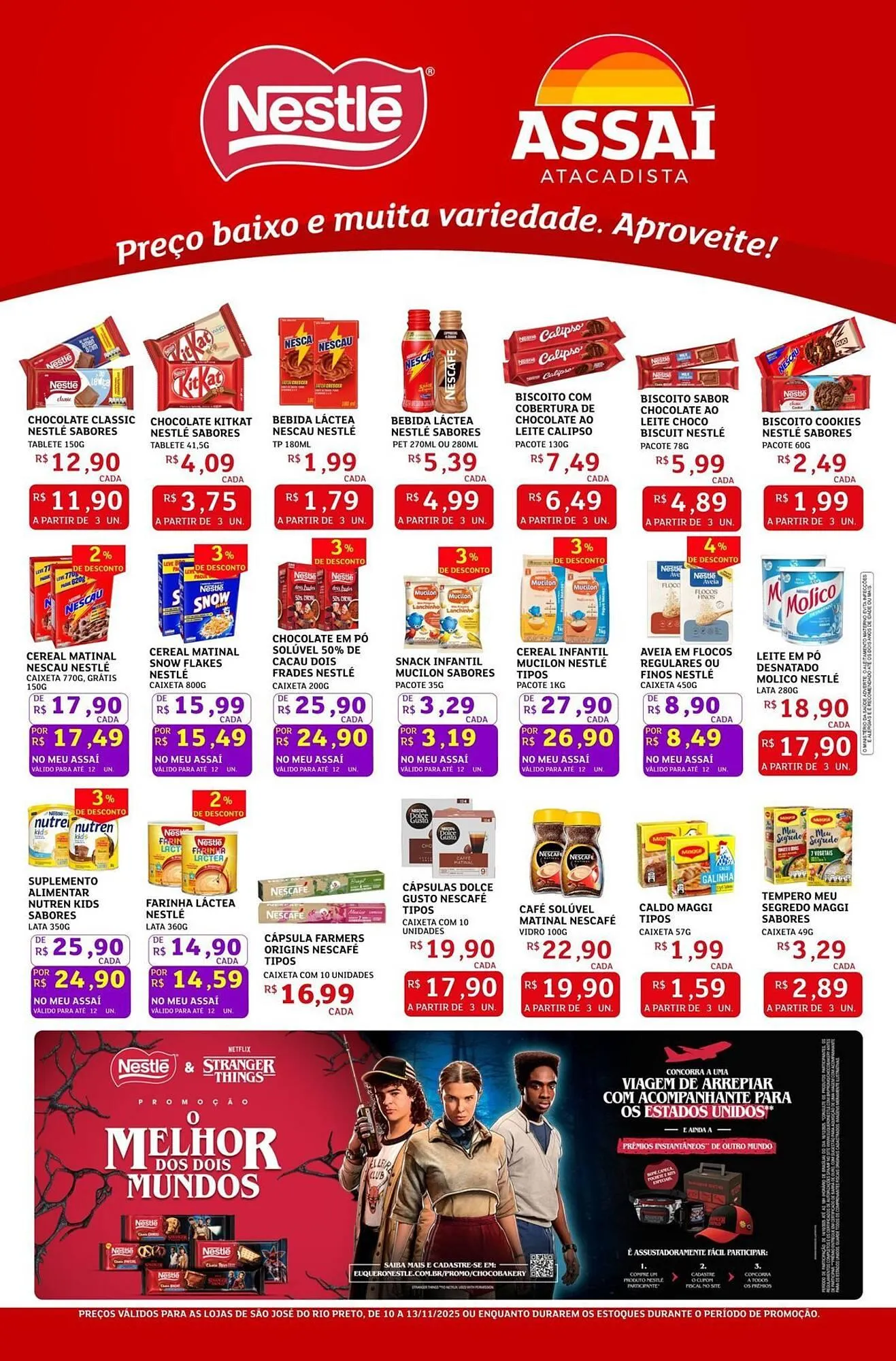 Encarte de Encarte Assaí Atacadista 10 de novembro até 13 de novembro 2025 - Pagina 3