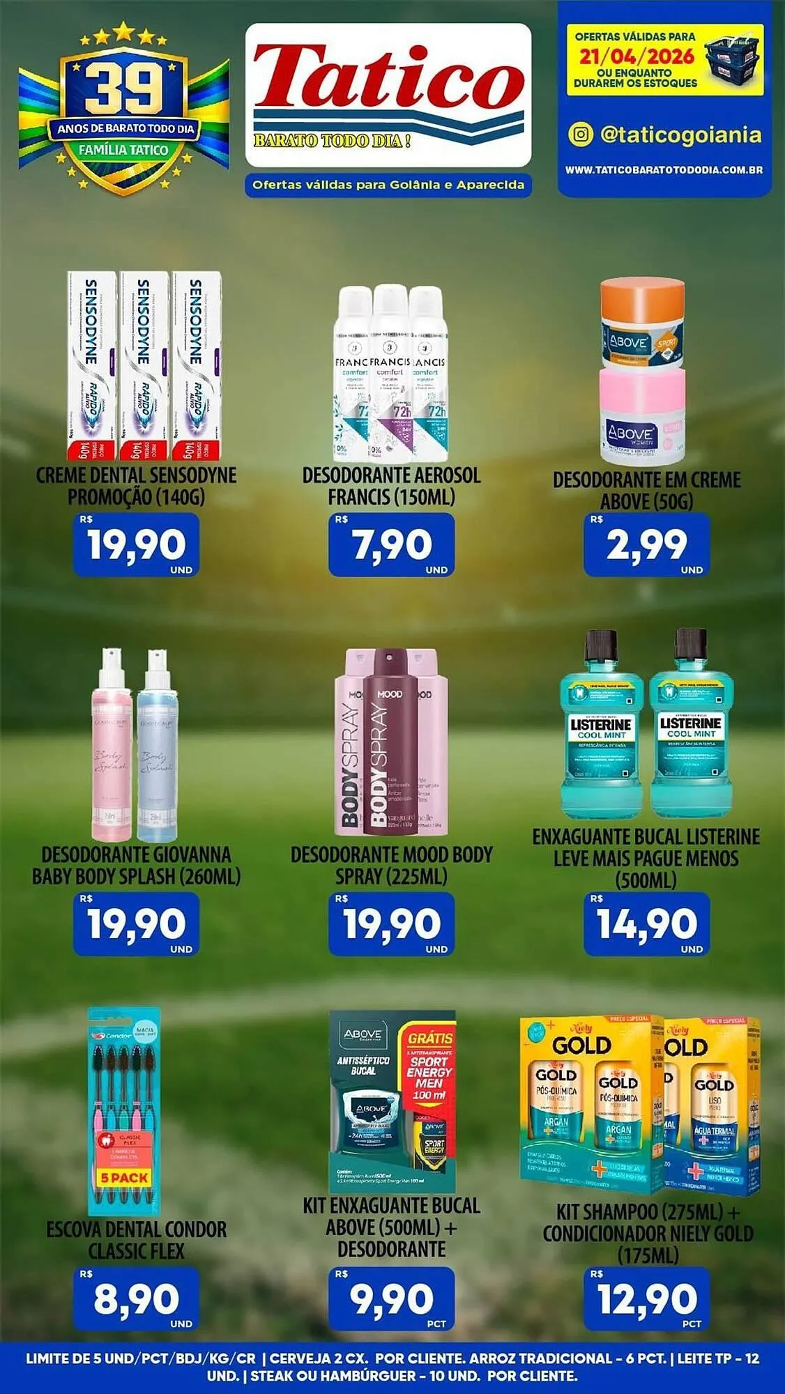 Encarte de Tabloide Tatico 21 de abril até 21 de abril 2026 - Pagina 23