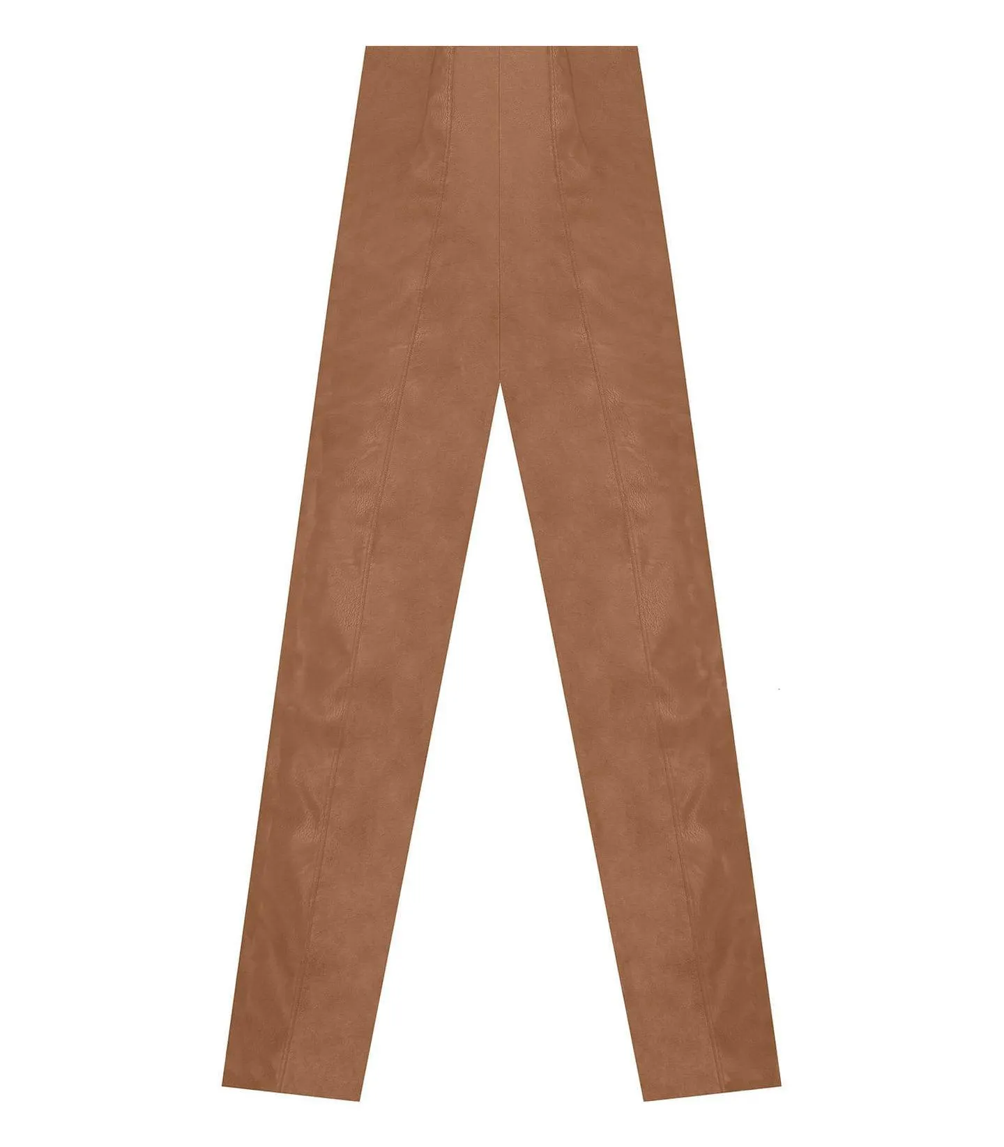 Legging Juvenil Em Material Sintético Minty Marrom