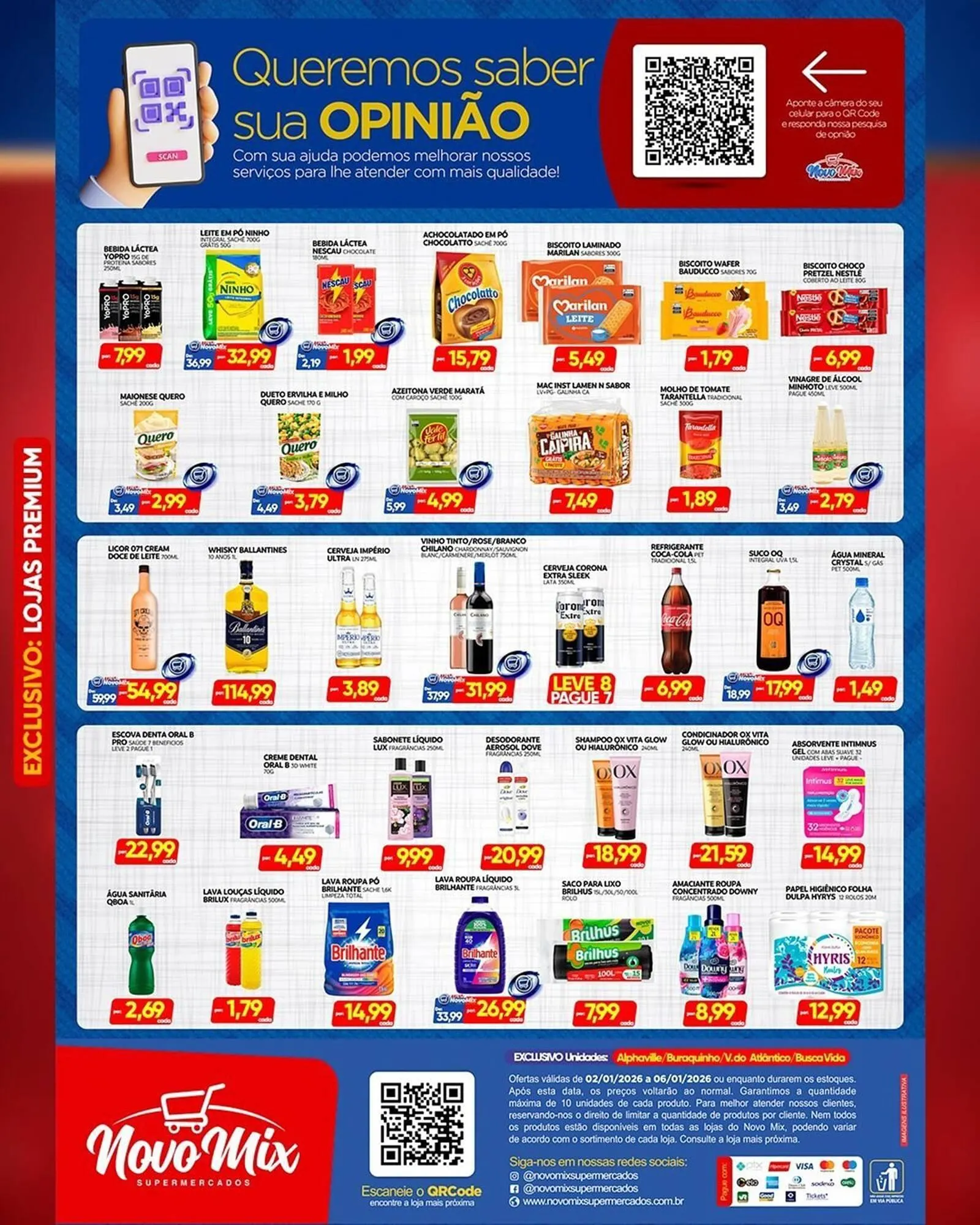 Encarte de Encarte Novo Mix 1 de fevereiro até 1 de junho 2026 - Pagina 1