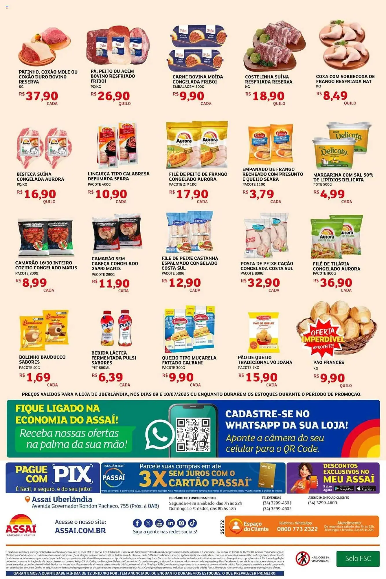 Encarte de Catálogo Assaí Atacadista 9 de julho até 10 de julho 2025 - Pagina 2
