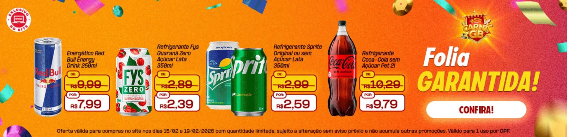 Encarte de Encarte GBarbosa 16 de fevereiro até 20 de fevereiro 2026 - Pagina 7