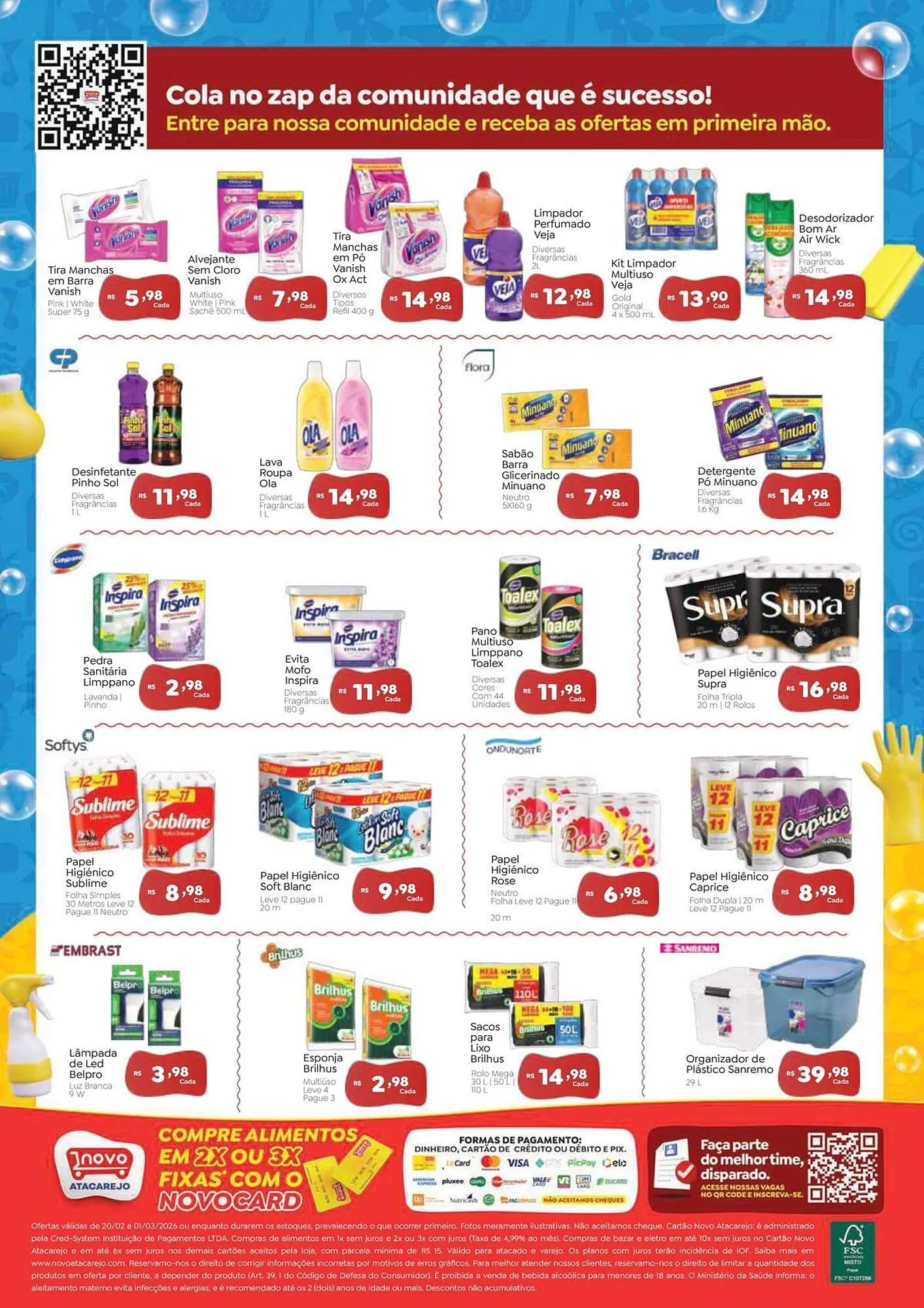 Encarte de Folheto Novo Atacarejo 20 de fevereiro até 1 de março 2026 - Pagina 4