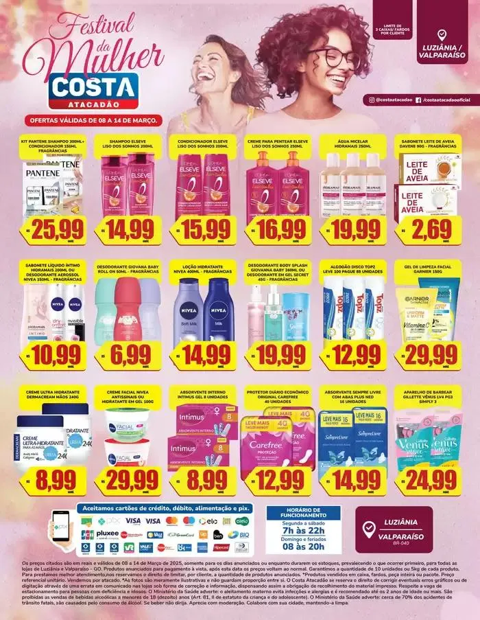 Encarte de Descontos e promoções 11 de março até 14 de março 2025 - Pagina 1