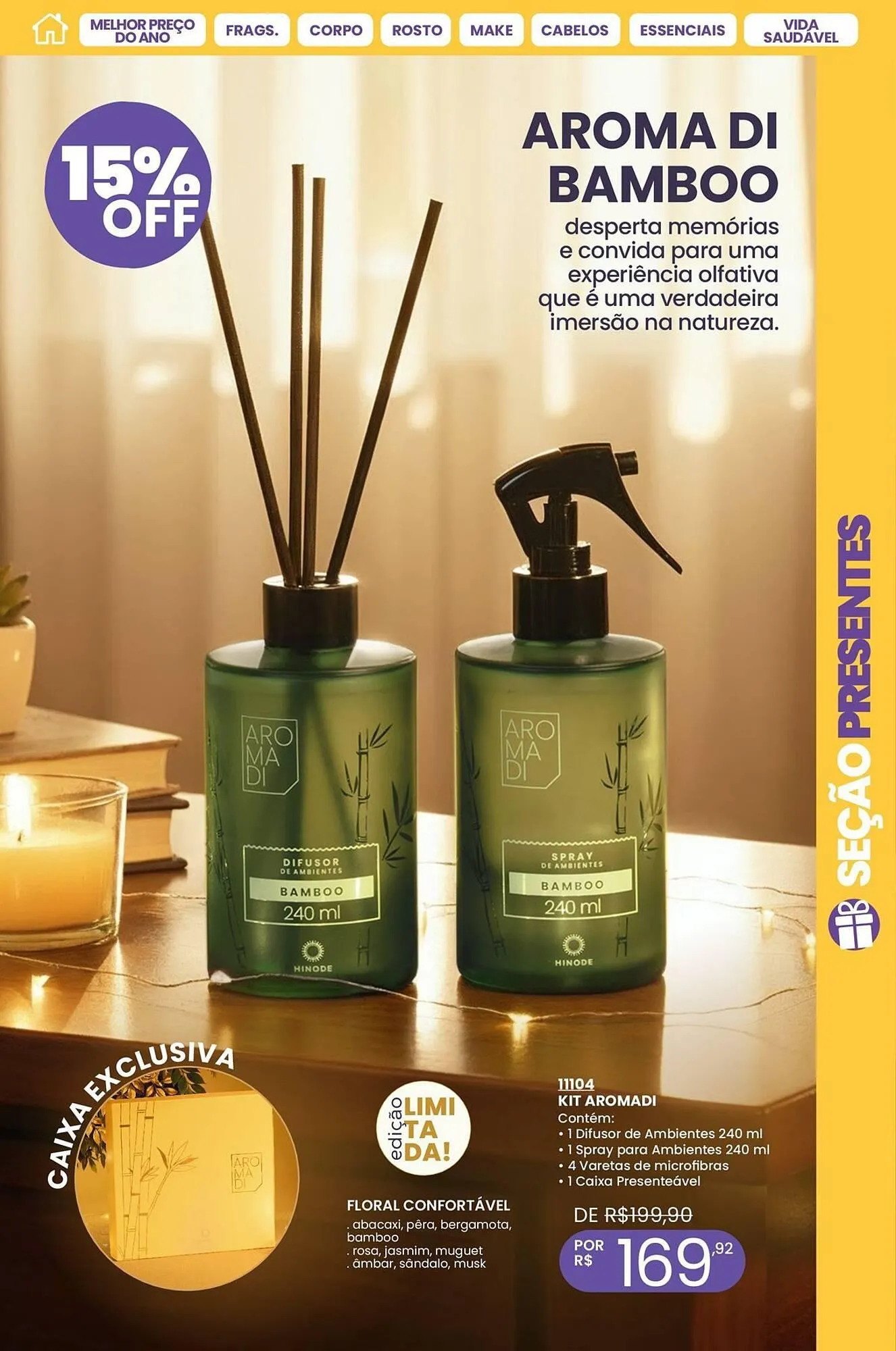 Encarte de Catálogo Hinode 1 de março até 31 de março 2026 - Pagina 9