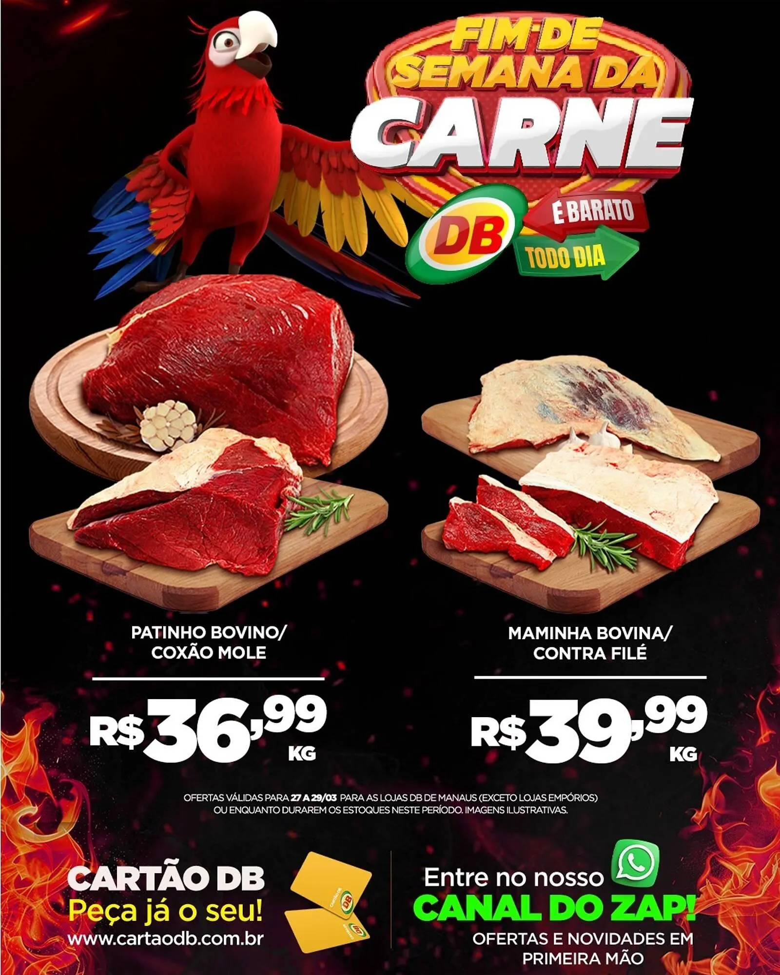 Encarte de Catálogo DB Supermercados 27 de março até 29 de março 2026 - Pagina 1