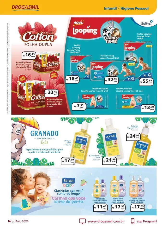 Encarte de Aniversário Drogasmil  3 de maio até 2 de junho 2024 - Pagina 14