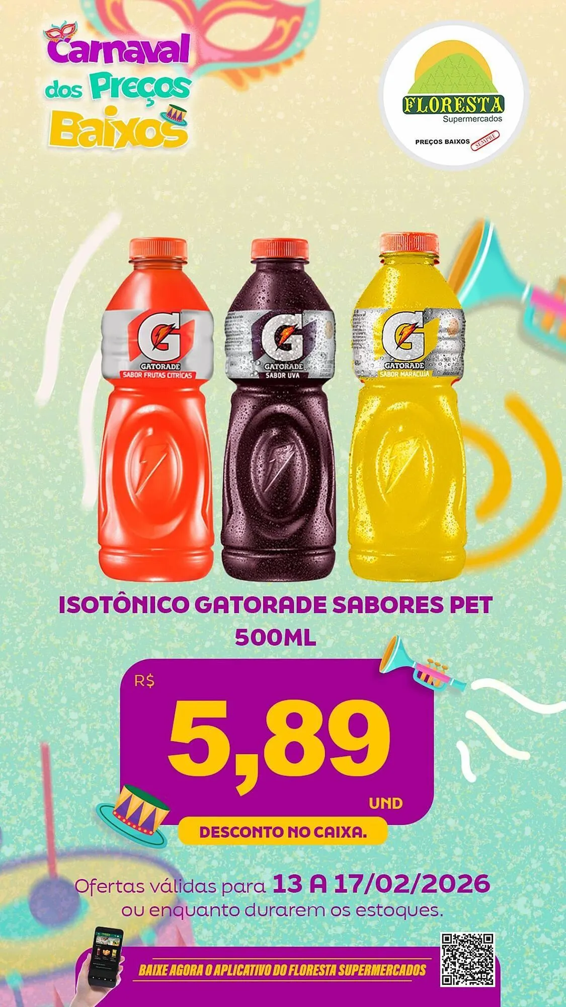 Encarte de Catálogo Floresta Supermercados 13 de fevereiro até 17 de fevereiro 2026 - Pagina 21