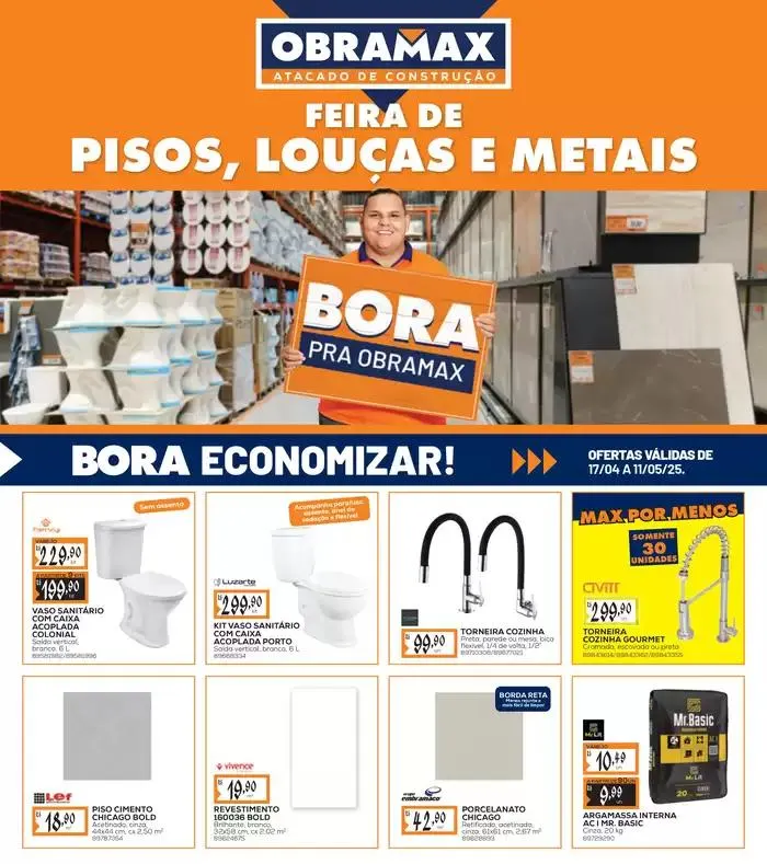 Encarte de Ofertas exclusivas para nossos clientes 17 de abril até 11 de maio 2025 - Pagina 1