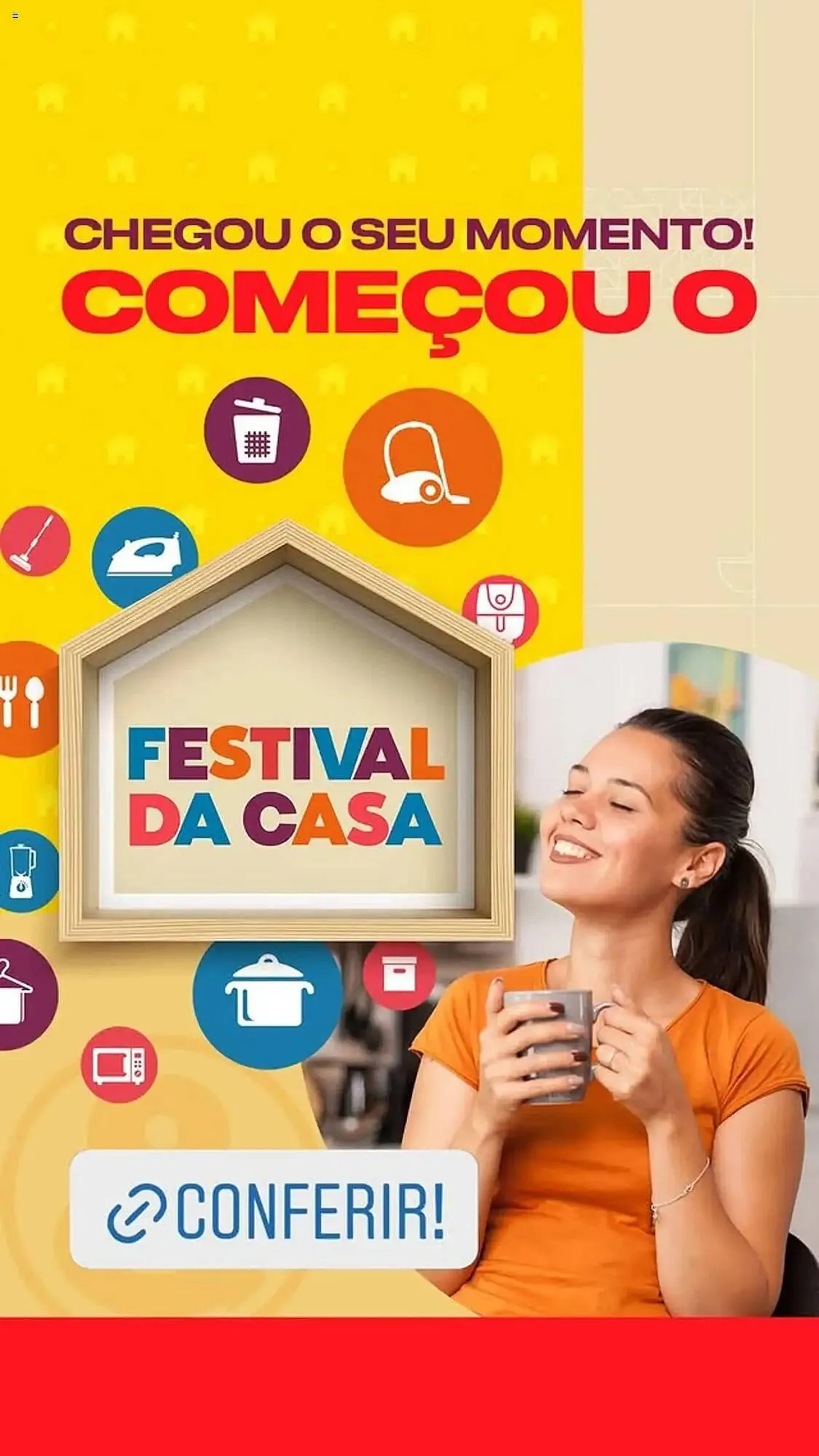 Encarte de Catálogo Casa e Vídeo 16 de julho até 21 de julho 2025 - Pagina 1