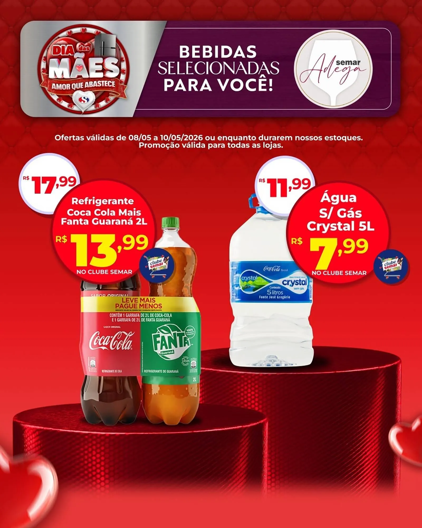 Encarte de Folheto Semar Supermercado 8 de maio até 10 de maio 2026 - Pagina 2