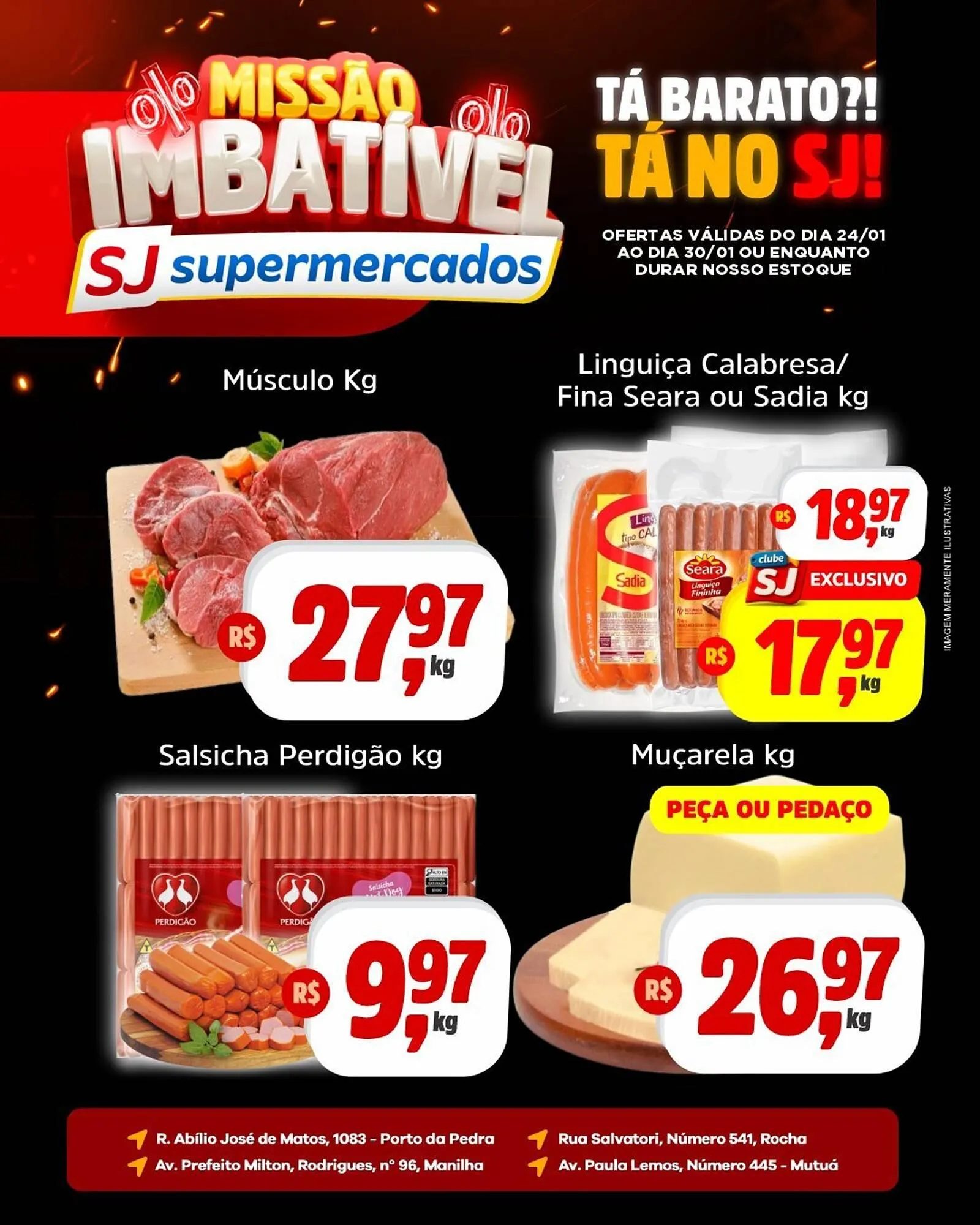 Encarte de Encarte Sj Supermercados 24 de janeiro até 30 de janeiro 2026 - Pagina 3