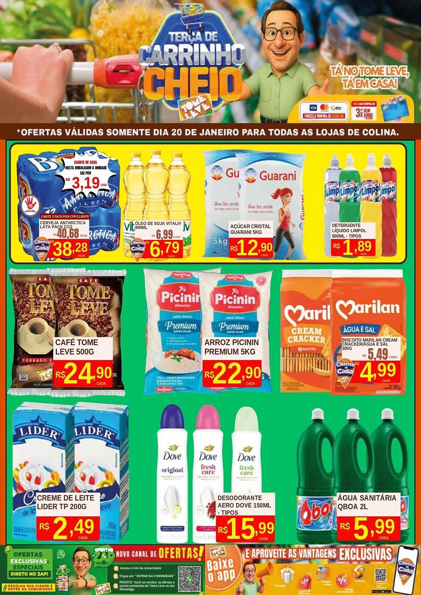 Encarte de Catálogo Tome Leve 20 de janeiro até 21 de janeiro 2026 - Pagina 3