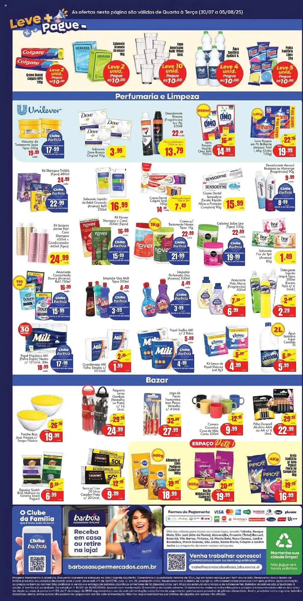 Encarte de Catálogo Barbosa Supermercados 30 de julho até 5 de agosto 2025 - Pagina 4