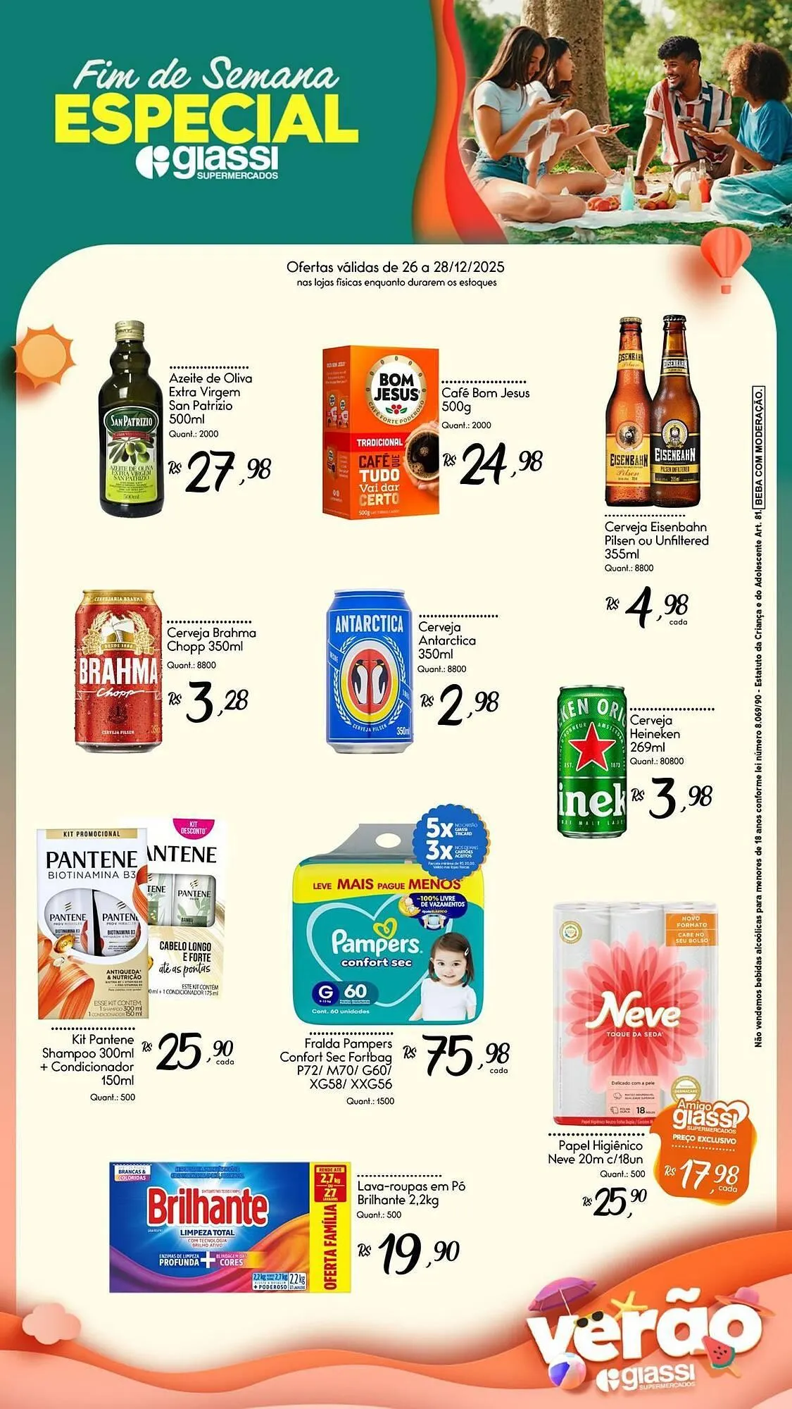 Encarte de Encarte Giassi Supermercados 26 de dezembro até 28 de dezembro 2025 - Pagina 2