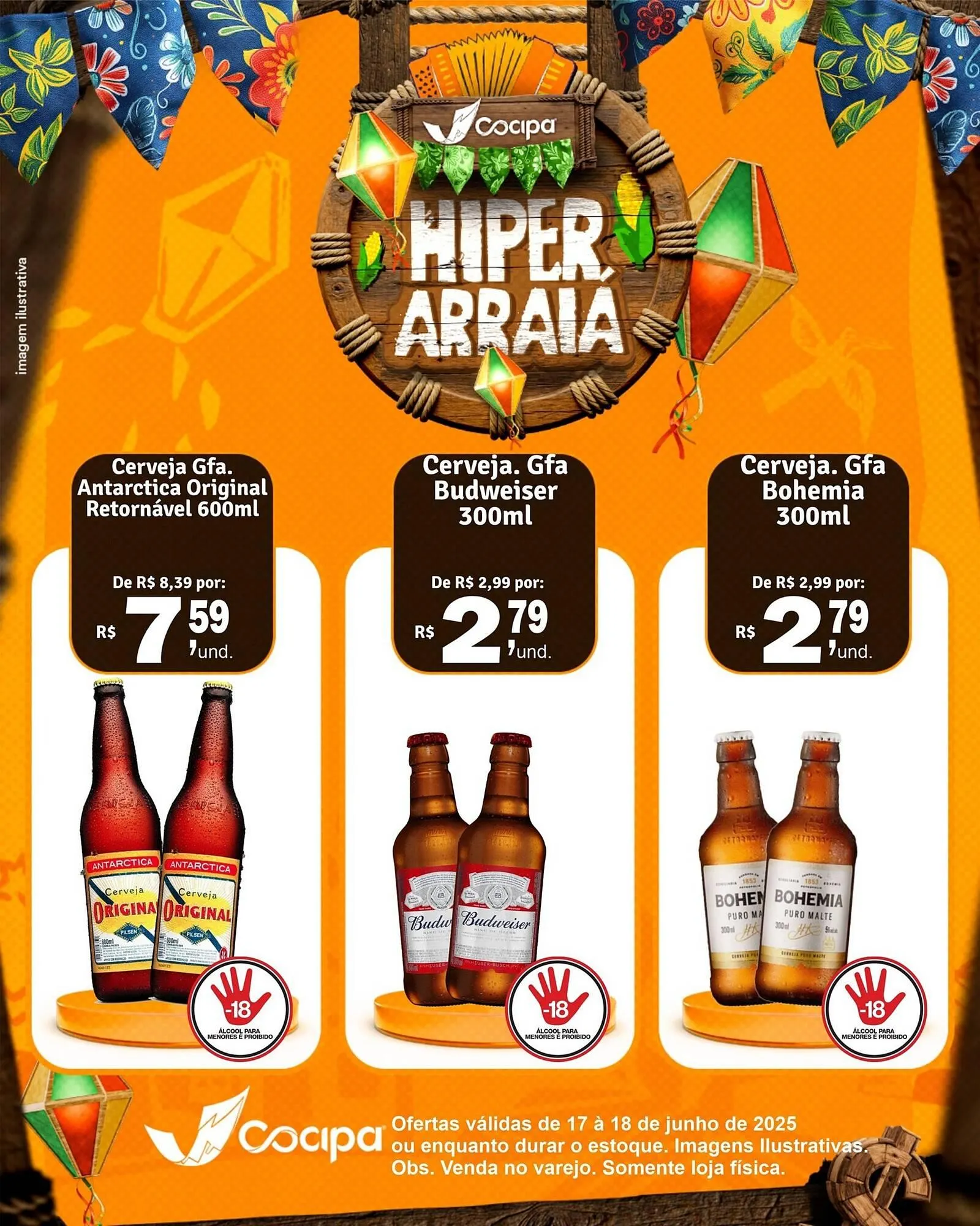 Encarte de Catálogo Cocipa 17 de junho até 18 de junho 2025 - Pagina 1