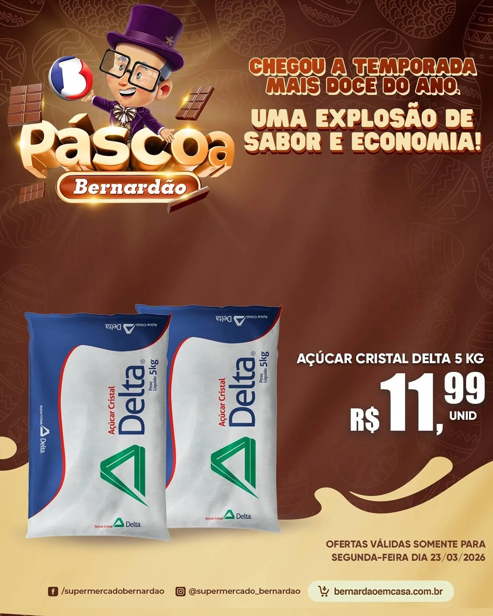Encarte de Catálogo Supermercado Bernardão 23 de março até 23 de março 2026 - Pagina 2