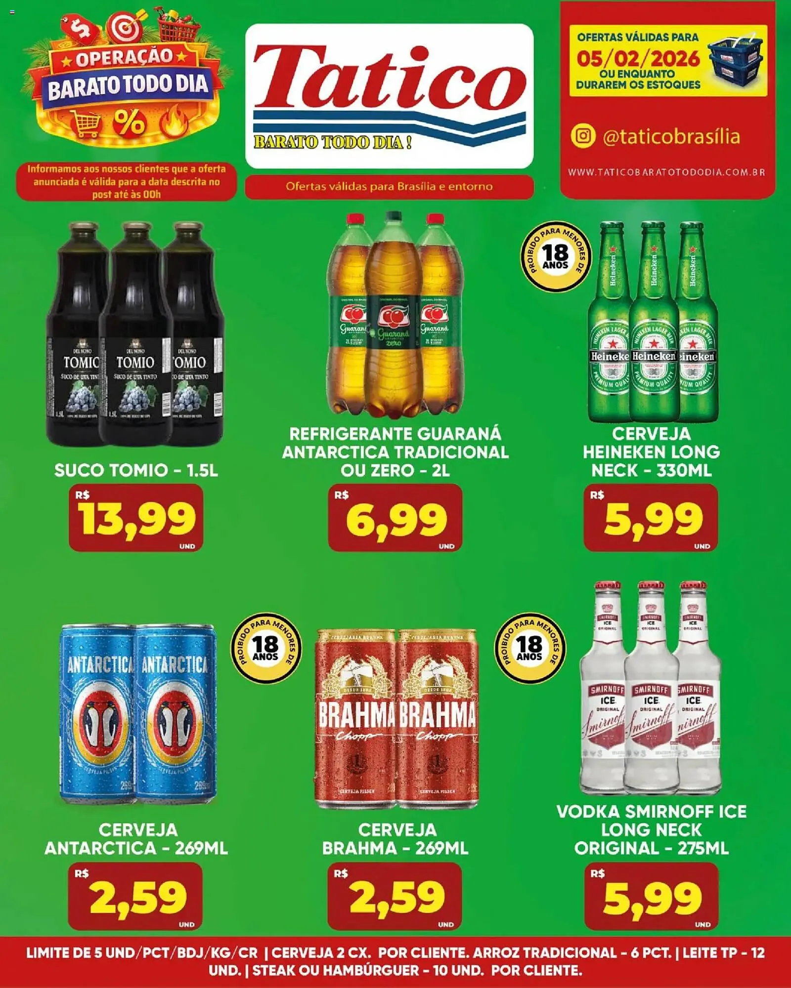 Encarte de Tabloide Tatico 5 de fevereiro até 8 de fevereiro 2026 - Pagina 16