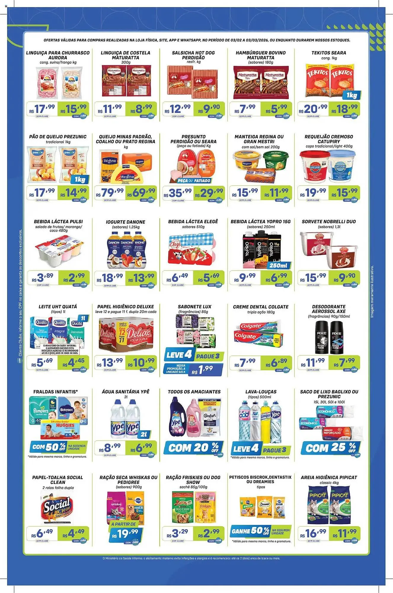 Encarte de Encarte Prezunic 3 de fevereiro até 3 de março 2026 - Pagina 4