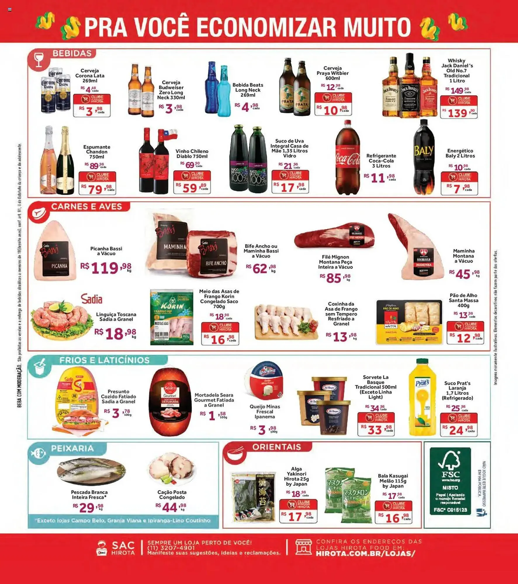 Encarte de Catálogo Hirota Food Supermercado 7 de agosto até 10 de agosto 2025 - Pagina 2