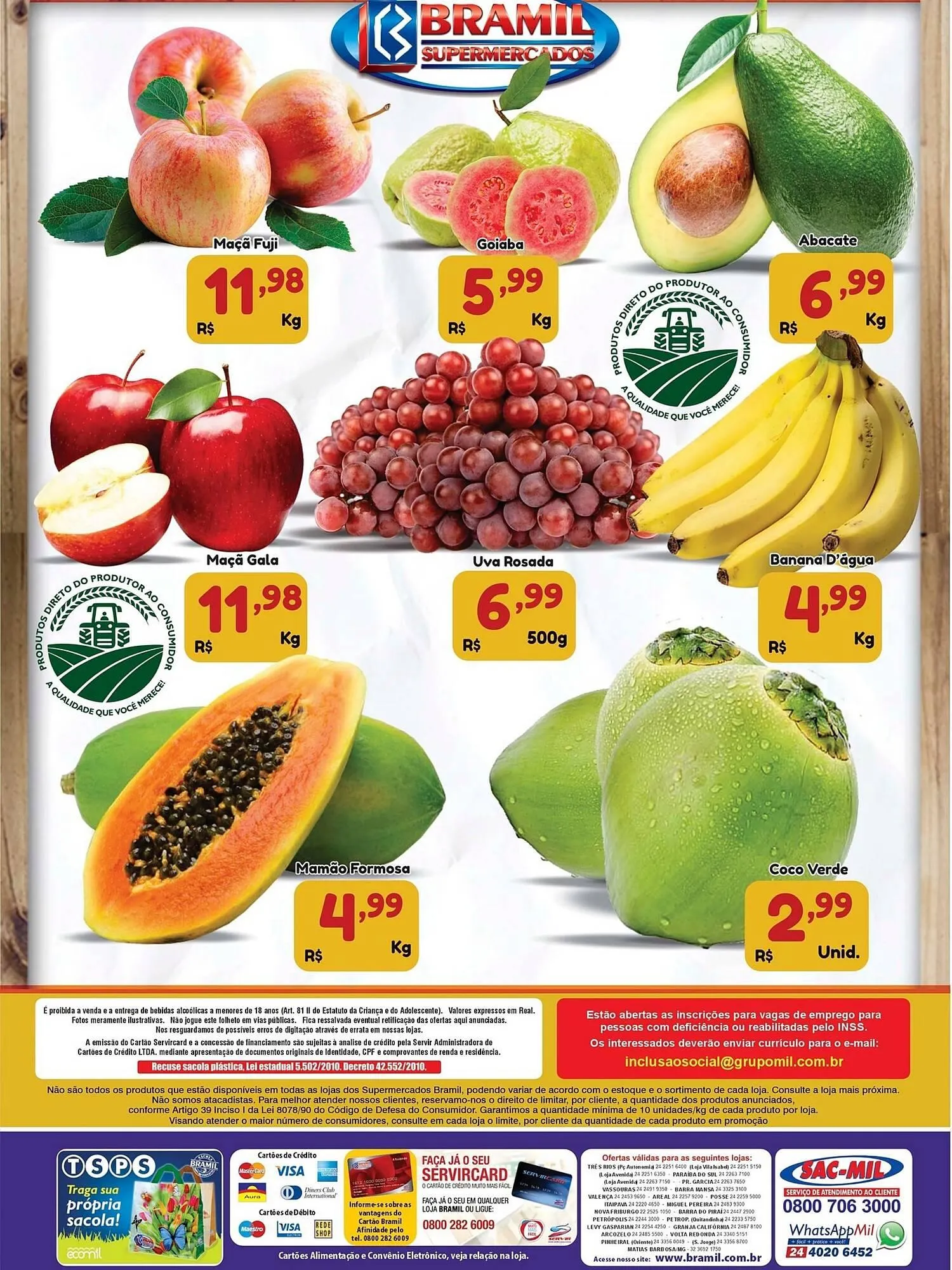 Encarte de encarte Bramil Supermercados 2 de setembro até 3 de setembro 2025 - Pagina 2