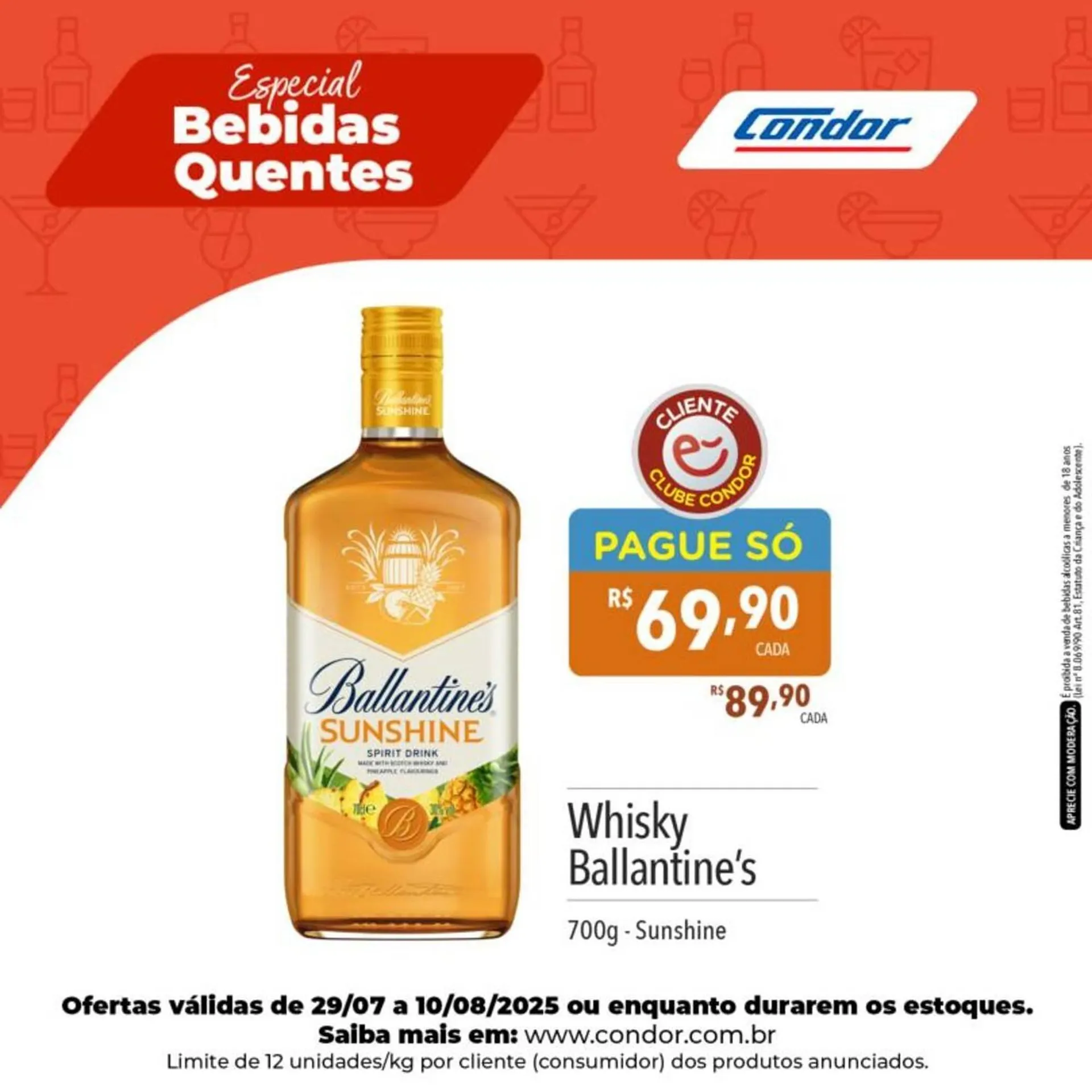 Encarte de Catálogo Supermercados Condor 29 de julho até 10 de agosto 2025 - Pagina 2