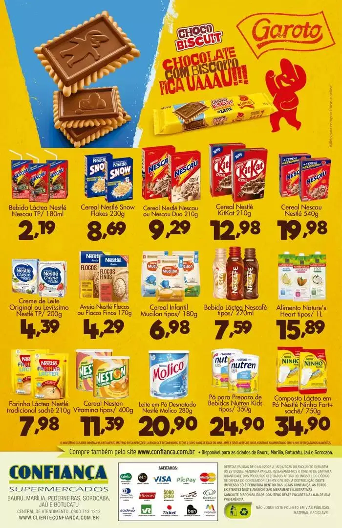 Encarte de Ofertas especiais atraentes para todos 1 de abril até 15 de abril 2025 - Pagina 2