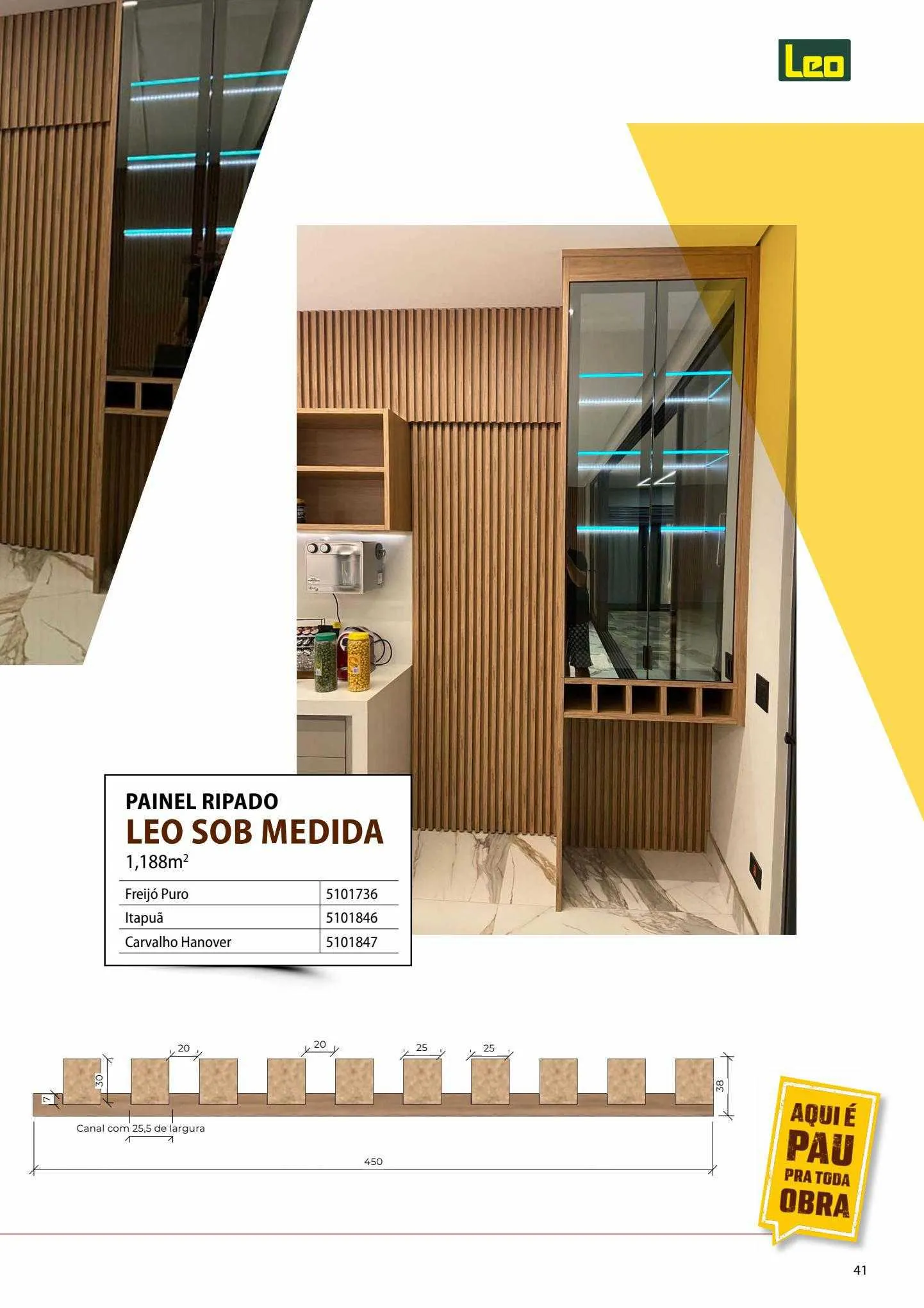 Encarte de Leo Madeiras Ofertas 11 de maio até 23 de julho 2023 - Pagina 41