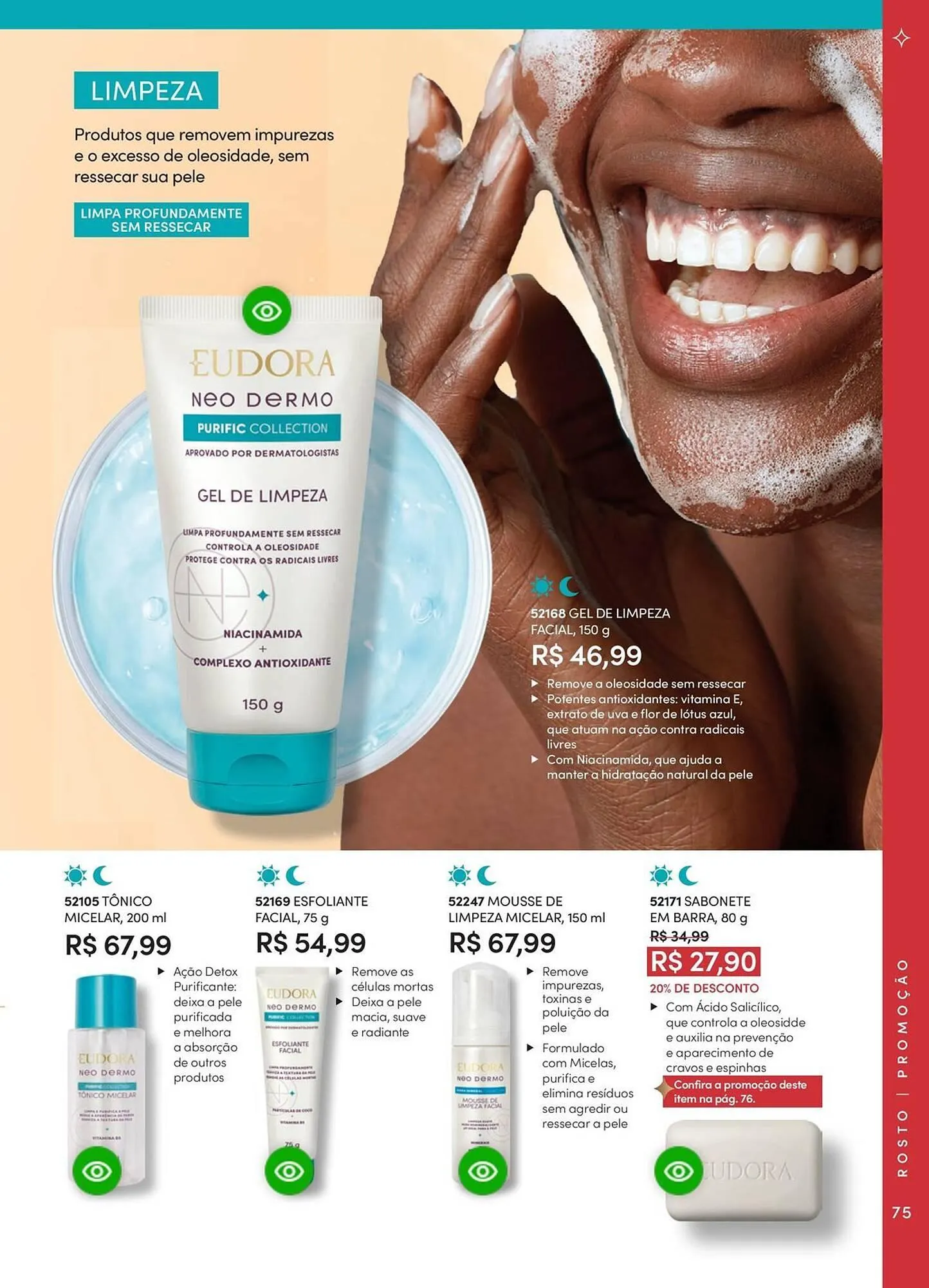 Encarte de Catálogo Eudora 23 de abril até 30 de junho 2025 - Pagina 81