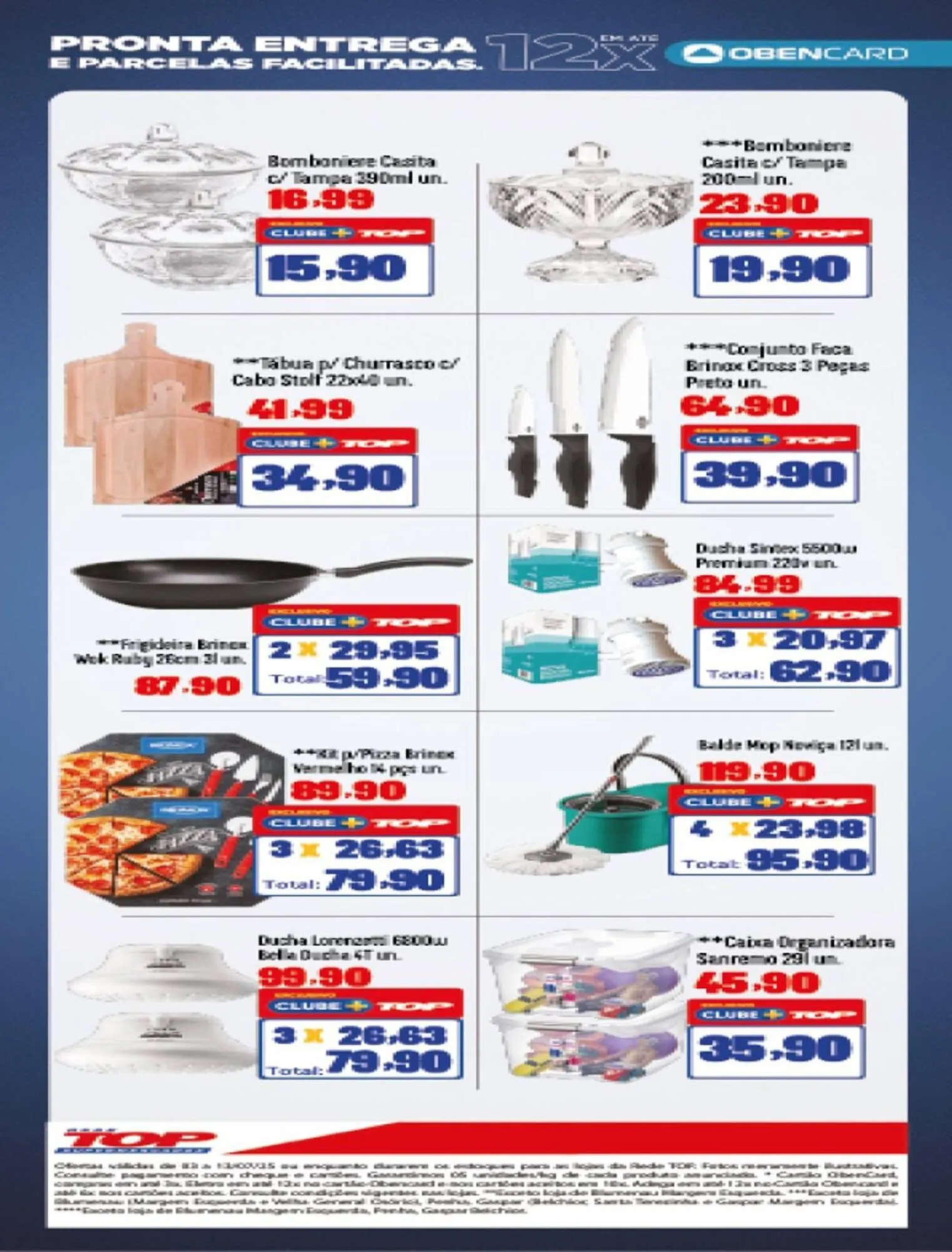 Encarte de Catálogo Rede Top 3 de julho até 13 de julho 2025 - Pagina 2