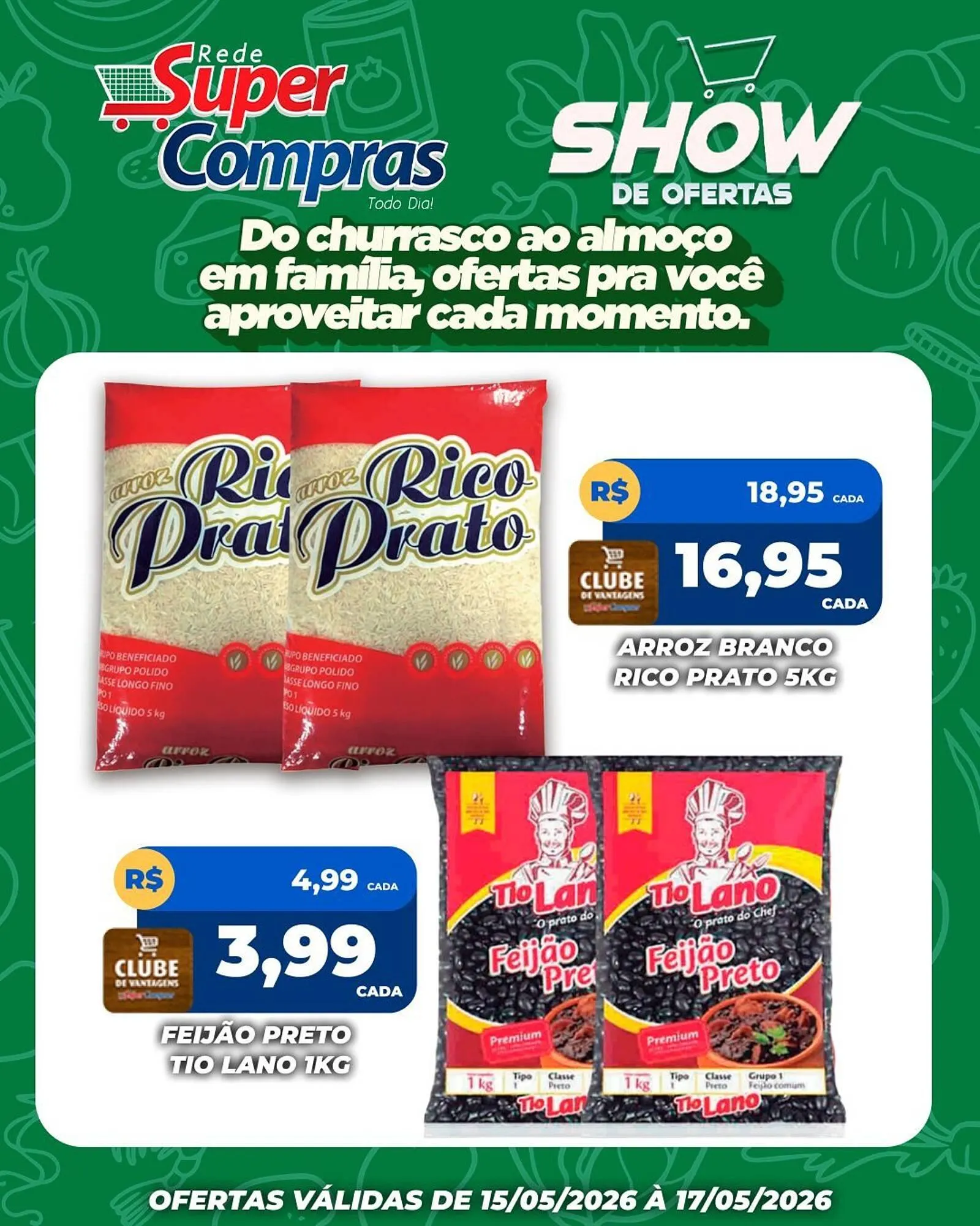 Encarte de Encarte Rede Super Compras 15 de maio até 17 de maio 2026 - Pagina 2