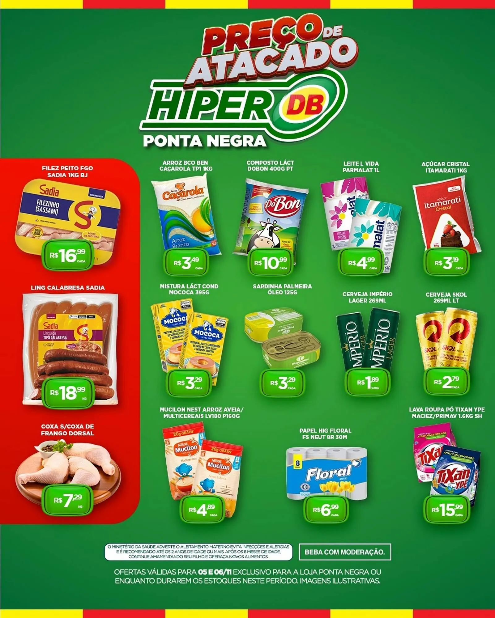 Encarte de Catálogo DB Supermercados 5 de novembro até 6 de novembro 2025 - Pagina 4