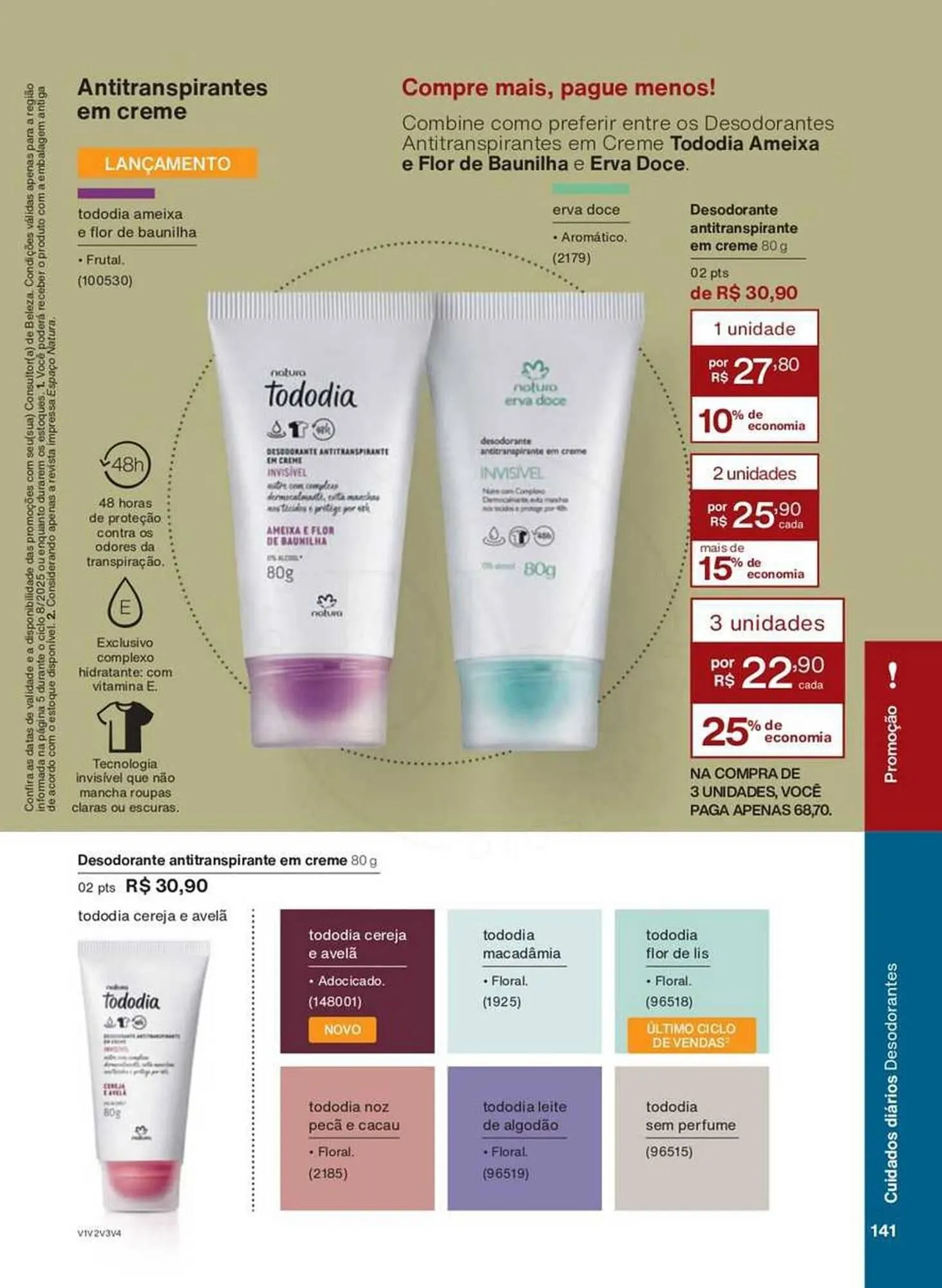 Encarte de Catálogo Natura 24 de abril até 30 de maio 2025 - Pagina 141