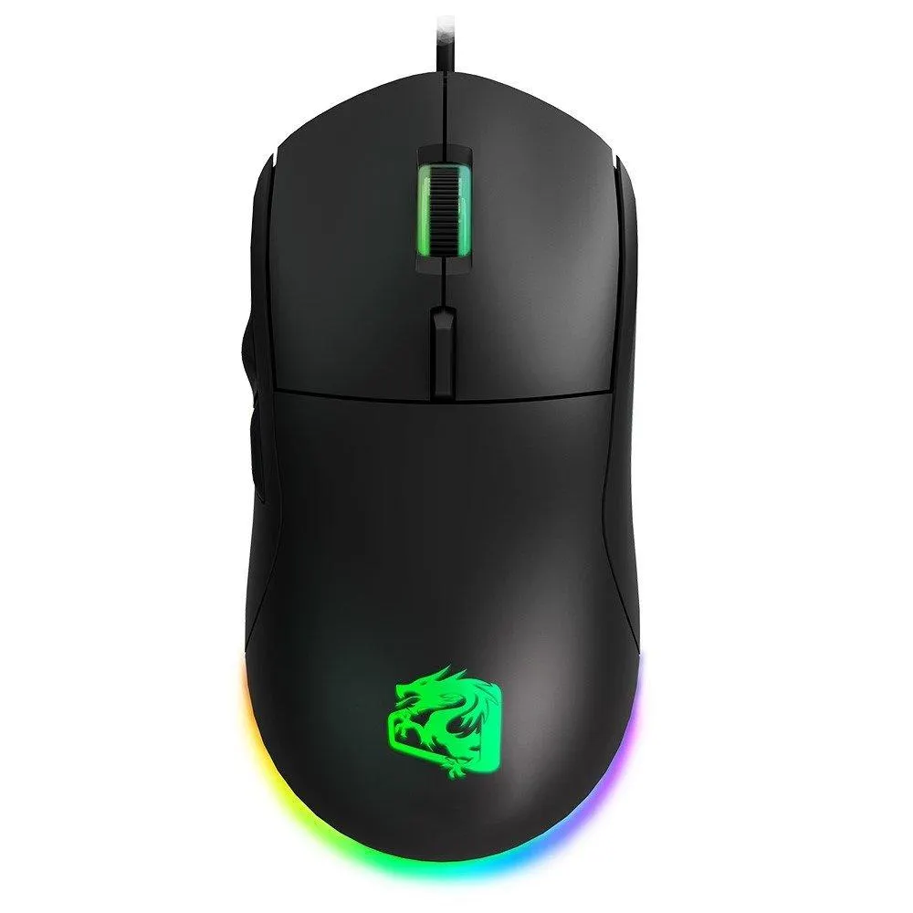 Mouse Gamer ELG Ceres Hyperlight RGB 7.200 DPI Cabo Paracord 6 Botões Programáveis MGCS