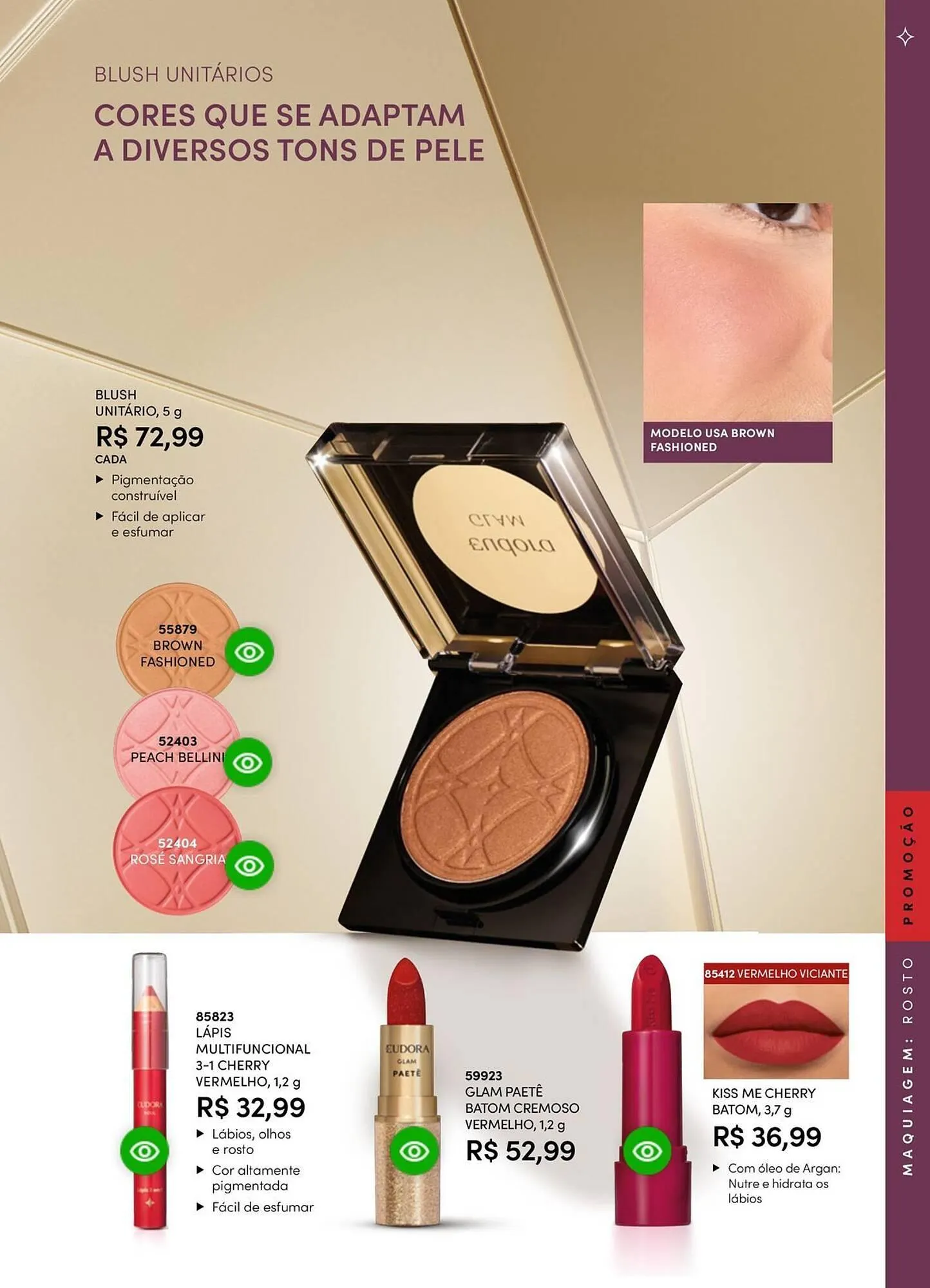 Encarte de Catálogo Eudora 8 de outubro até 8 de novembro 2025 - Pagina 87