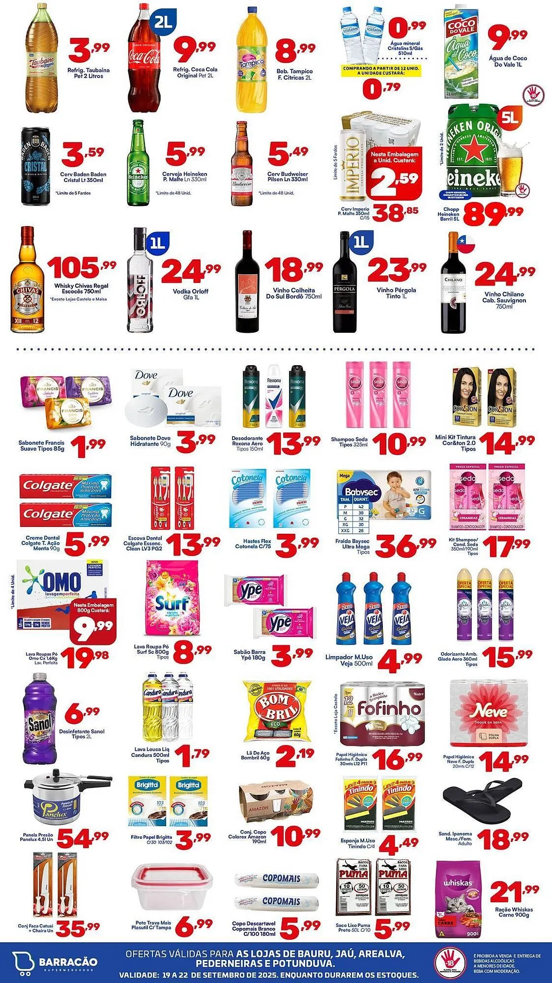 Encarte de Catálogo Barracão Supermercado 19 de setembro até 22 de setembro 2025 - Pagina 4