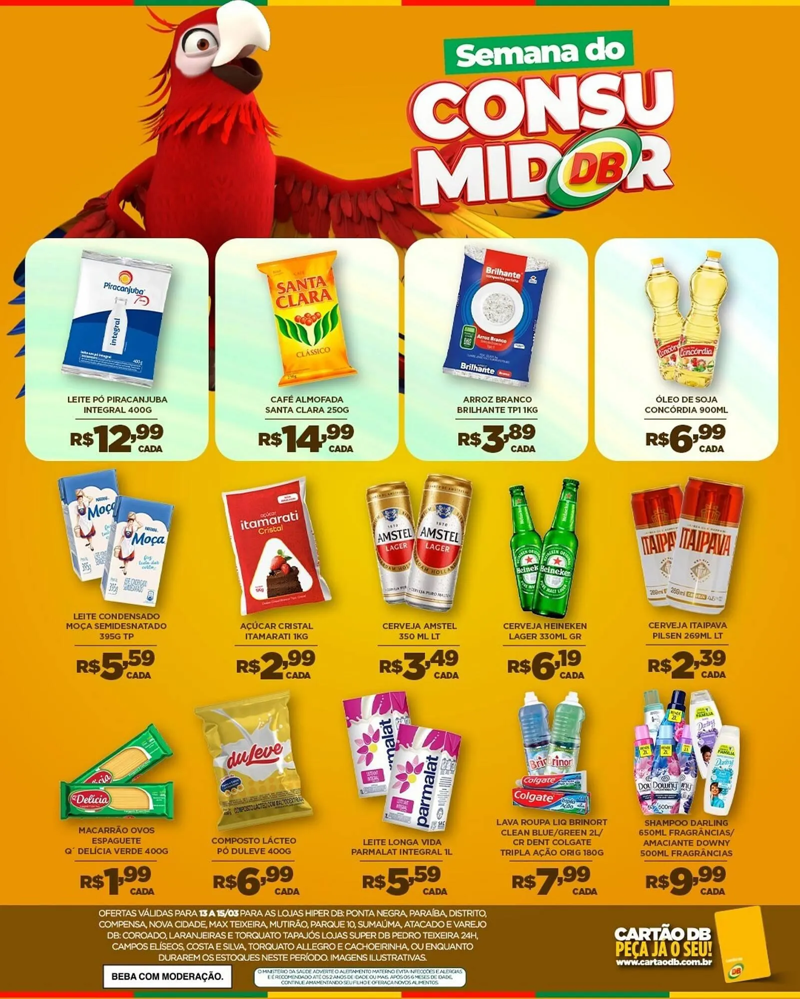 Encarte de Catálogo DB Supermercados 13 de março até 15 de março 2026 - Pagina 2