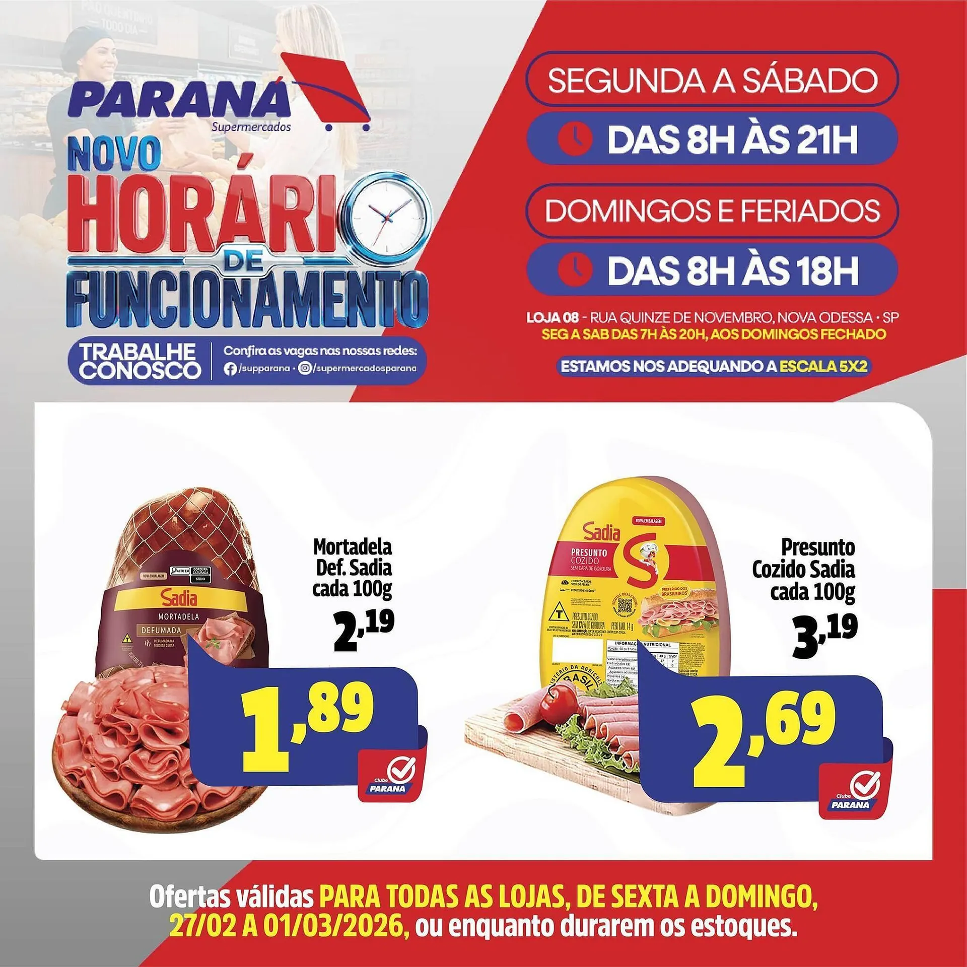 Encarte de Folheto Supermercado Paraná 27 de fevereiro até 1 de março 2026 - Pagina 4