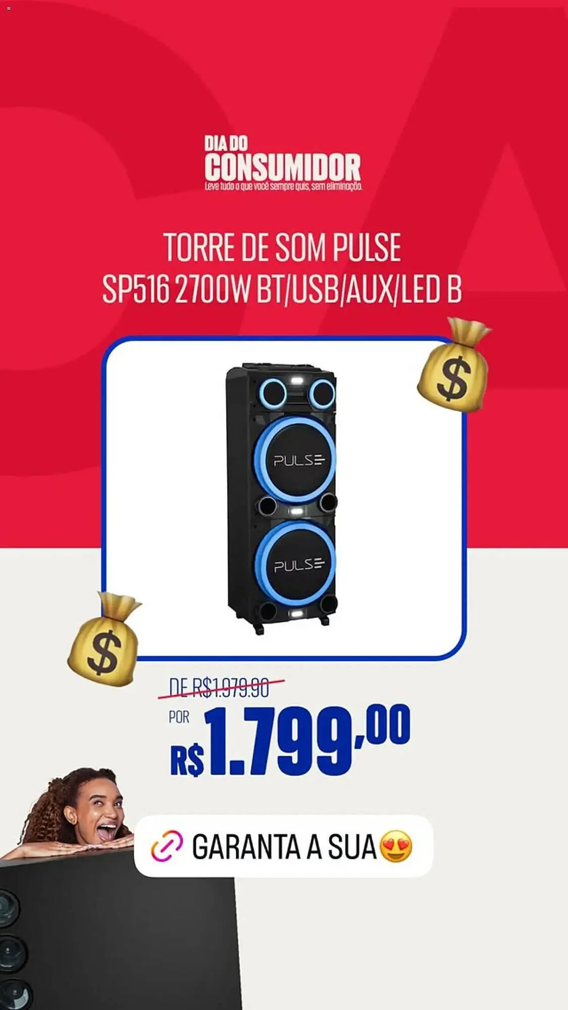 Encarte de Catálogo Casas Bahia 16 de março até 19 de março 2026 - Pagina 7