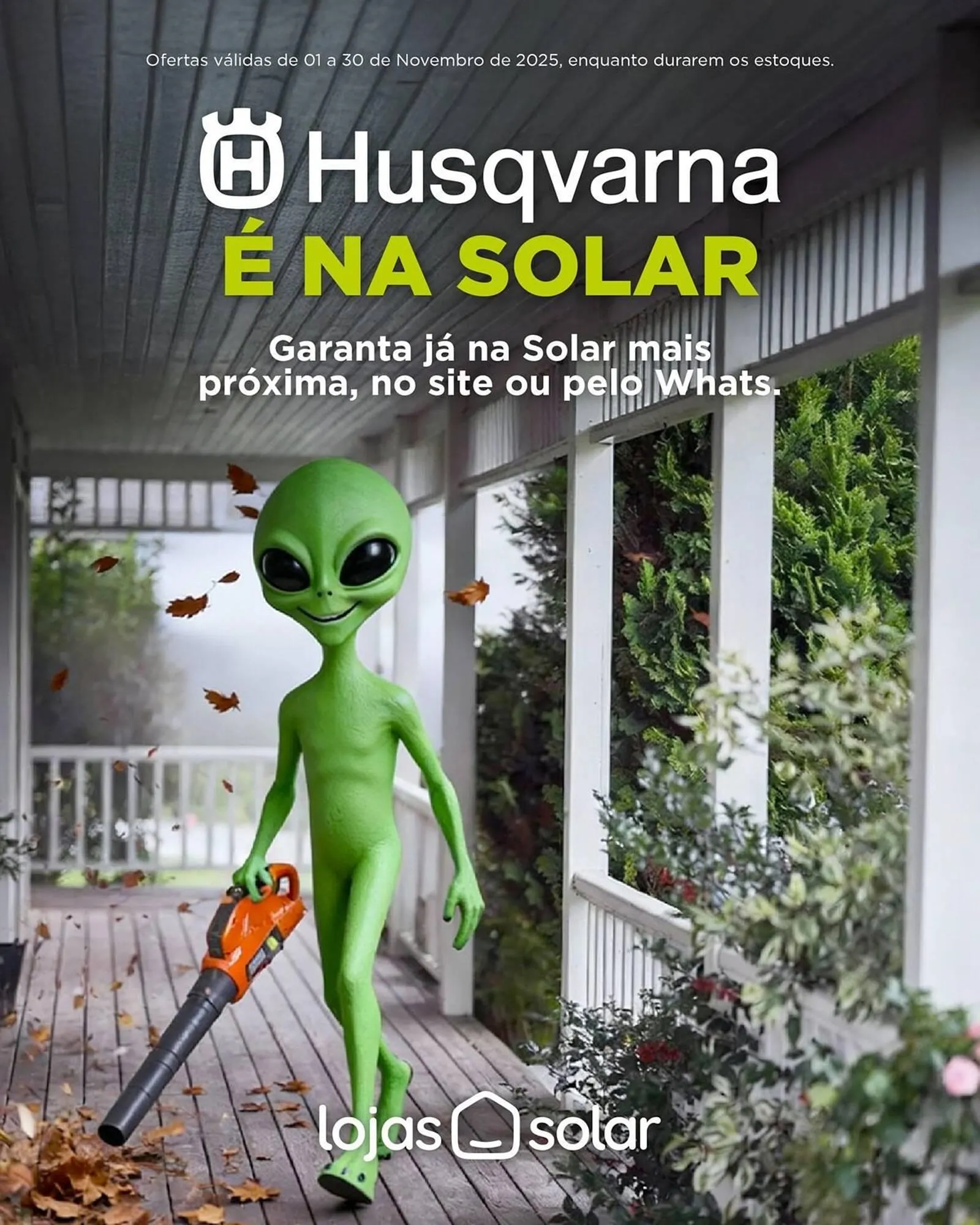 Encarte de Catálogo Lojas Solar 1 de novembro até 30 de novembro 2025 - Pagina 1