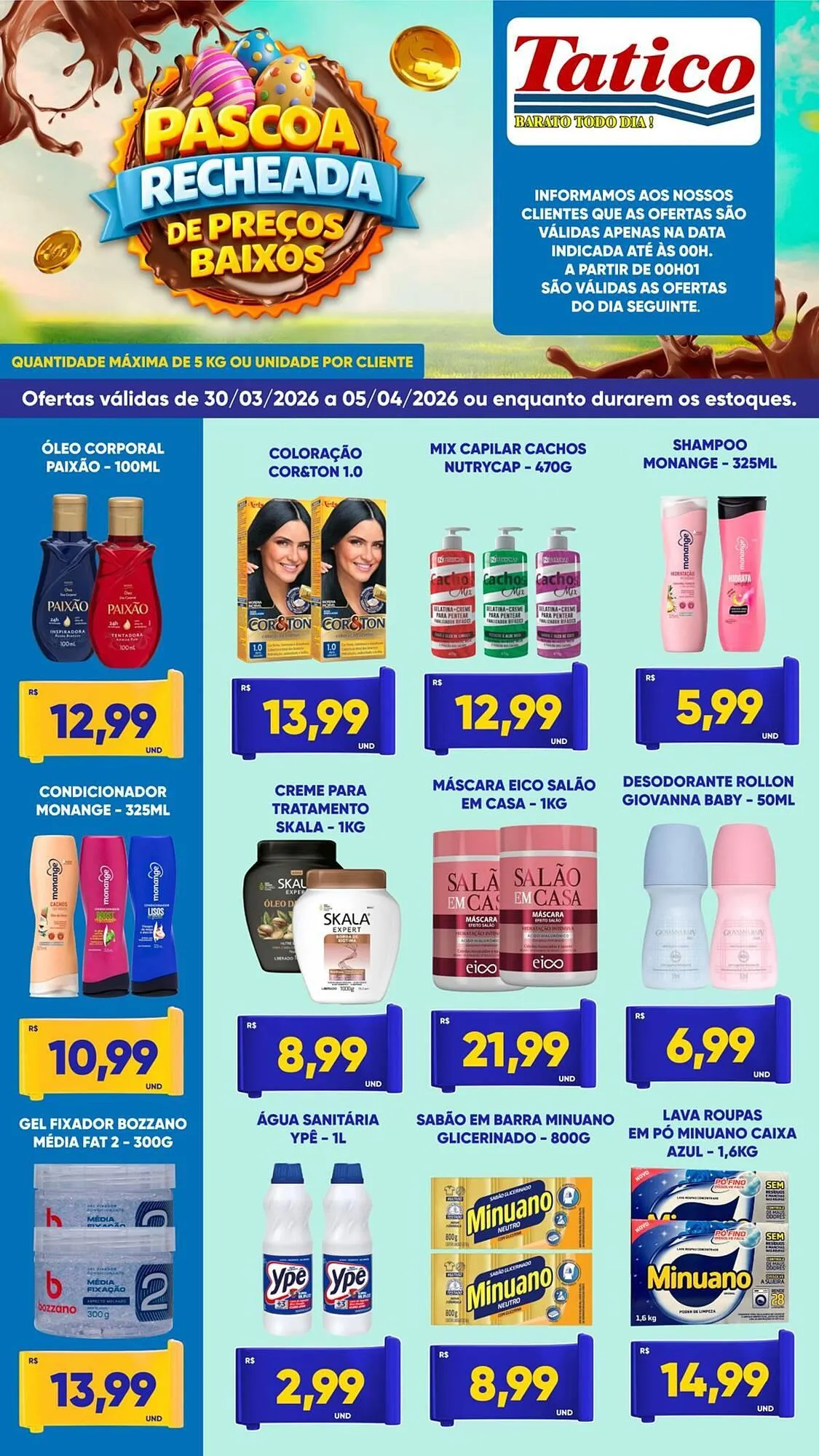Encarte de Tabloide Tatico 30 de março até 5 de abril 2026 - Pagina 8