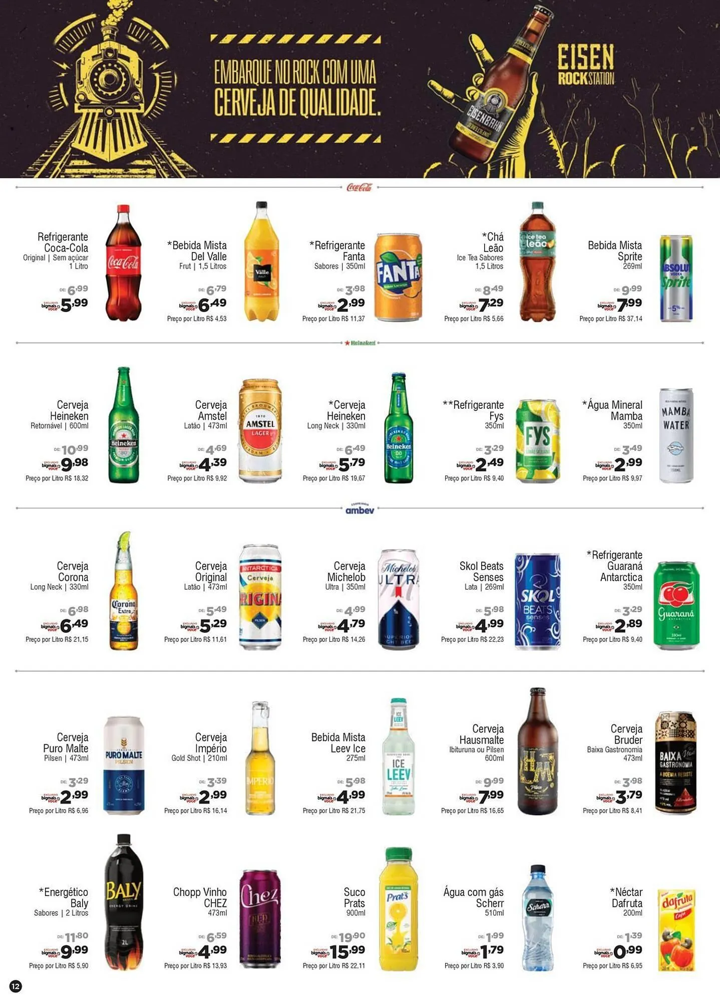 Encarte de Catálogo Big Mais Supermercados 30 de outubro até 18 de novembro 2025 - Pagina 12