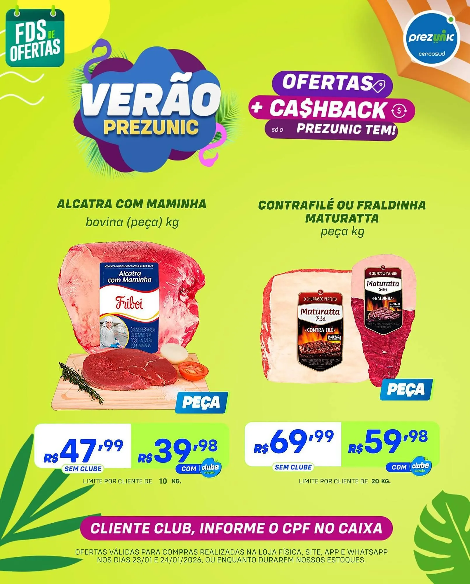 Encarte Prezunic - 1