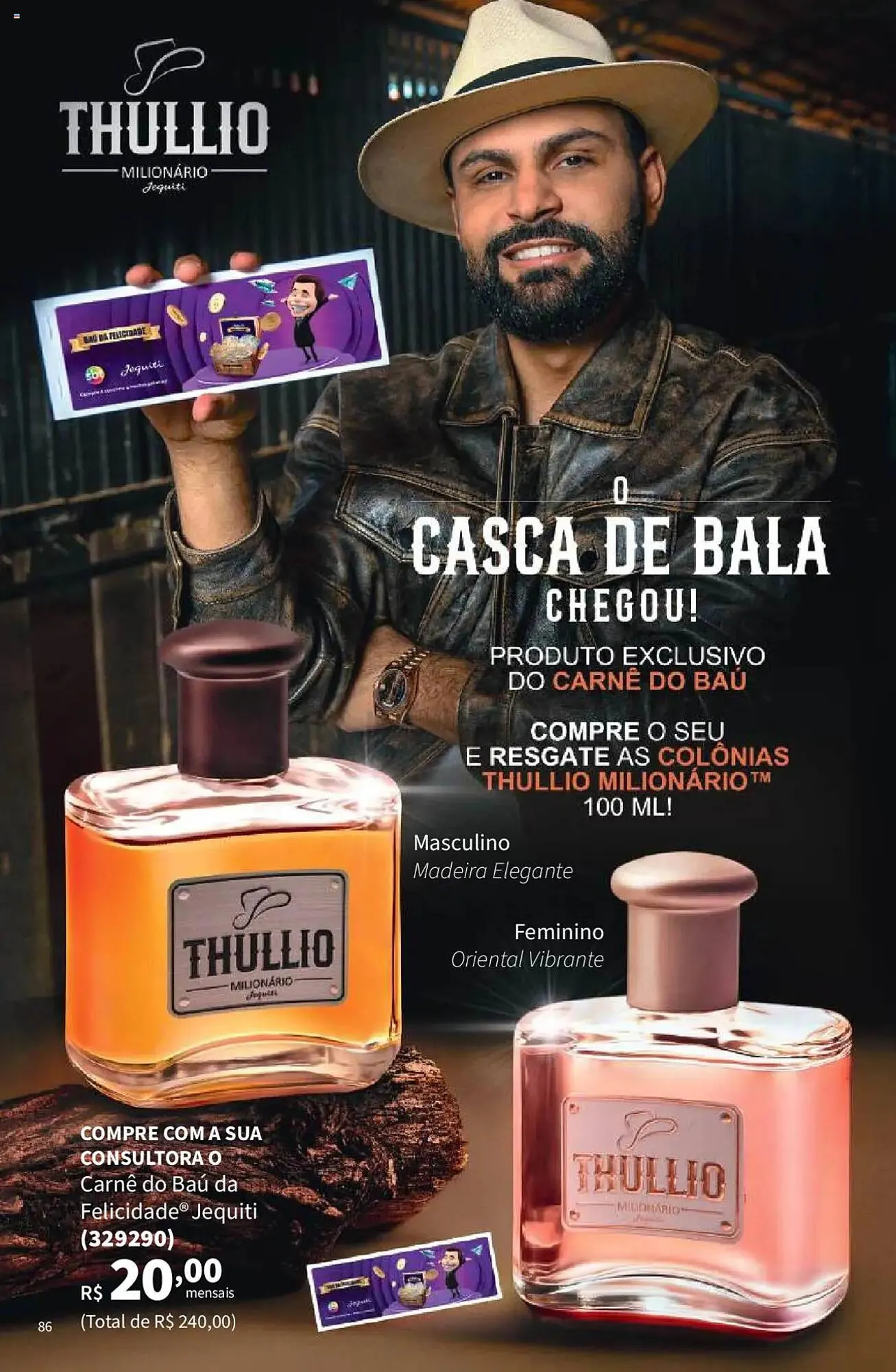 Encarte de Catálogo Jequiti 19 de setembro até 10 de outubro 2025 - Pagina 86