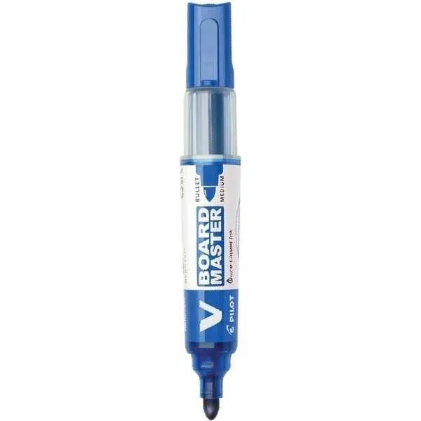 Pincel Marcador Quadro Branco Recarregável Azul 1 UN Pilot