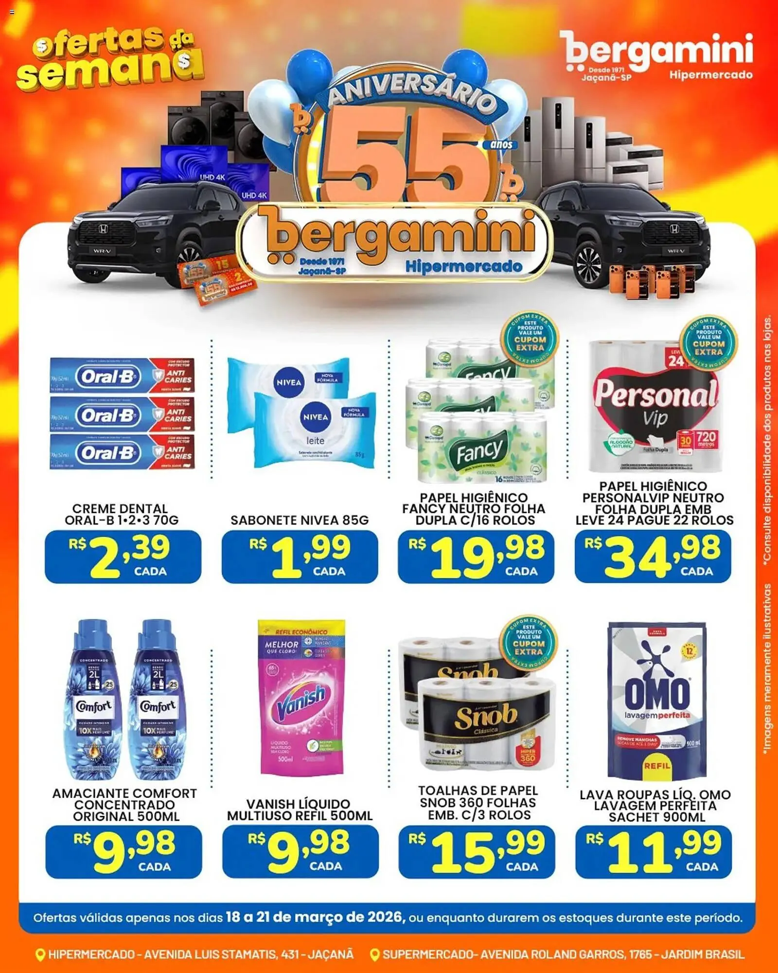 Encarte de Catálogo Supermercado Bergamini 18 de março até 21 de março 2026 - Pagina 8